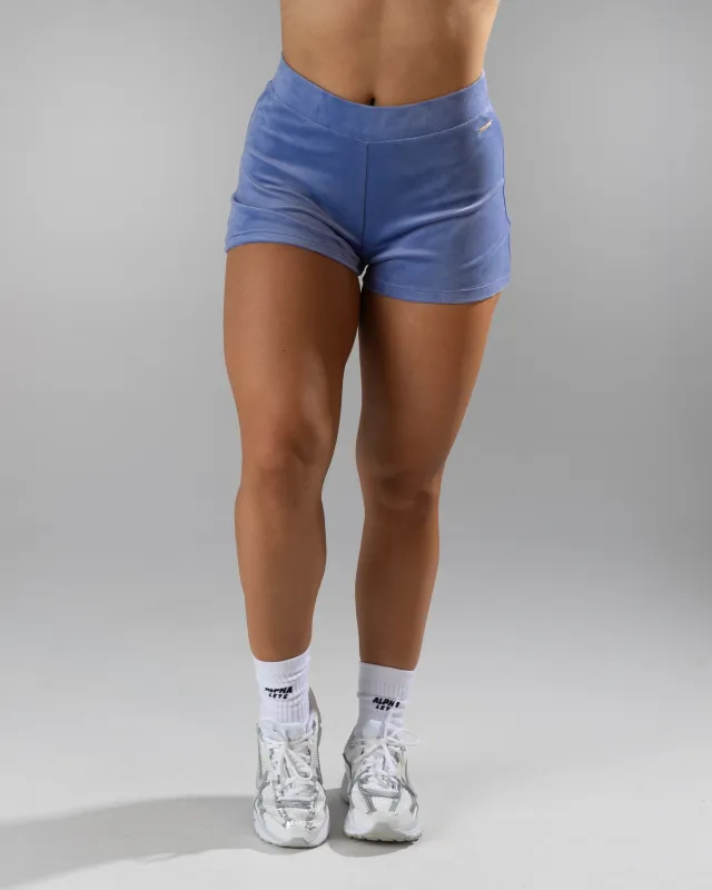 Velour Short - Bluebonnet sold by Alphalete