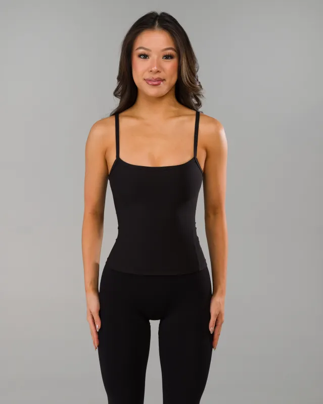 Basics Cami Tank - Black sold by Alphalete