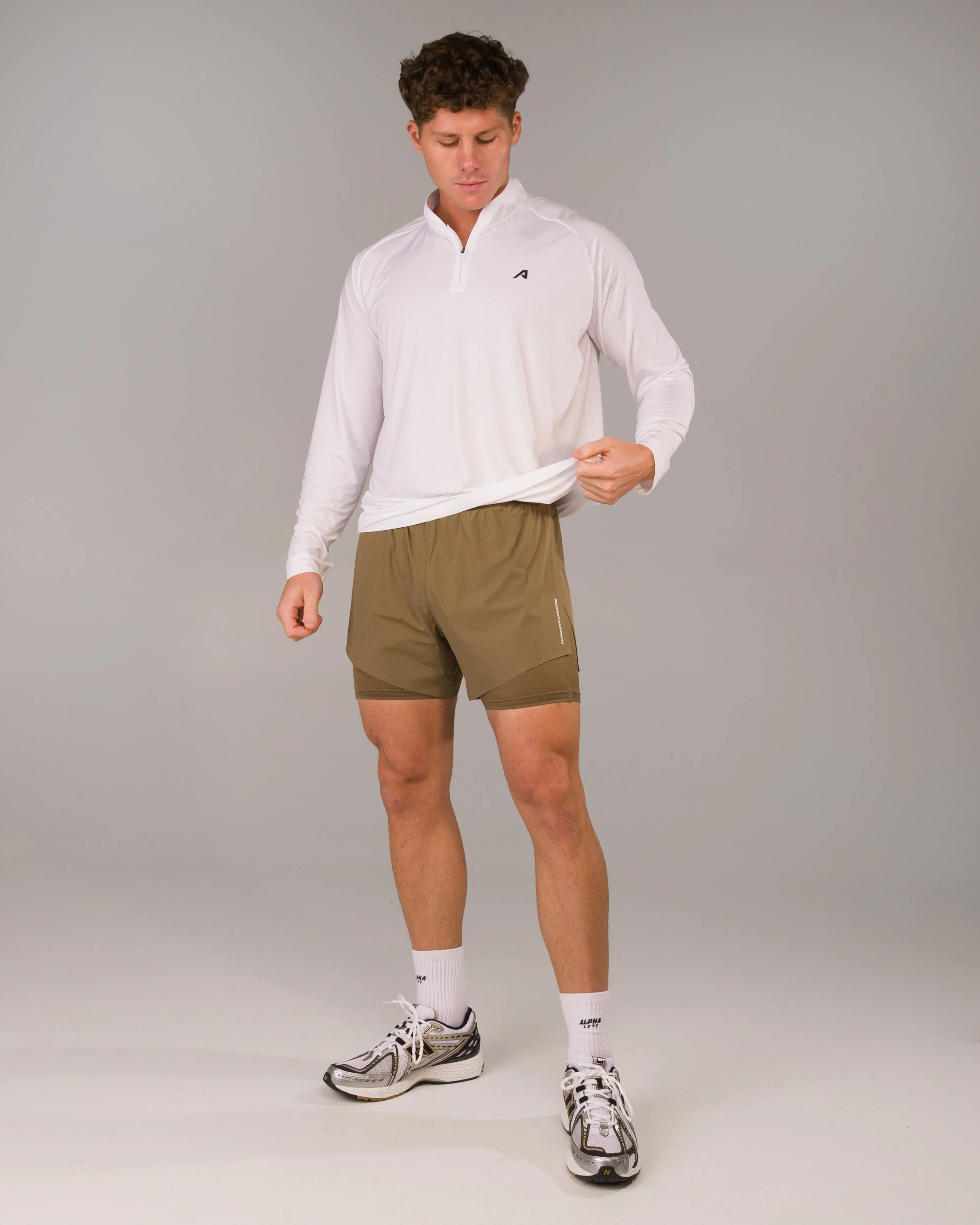 Flex Short - Carob sold by Alphalete product image thumbnail 4