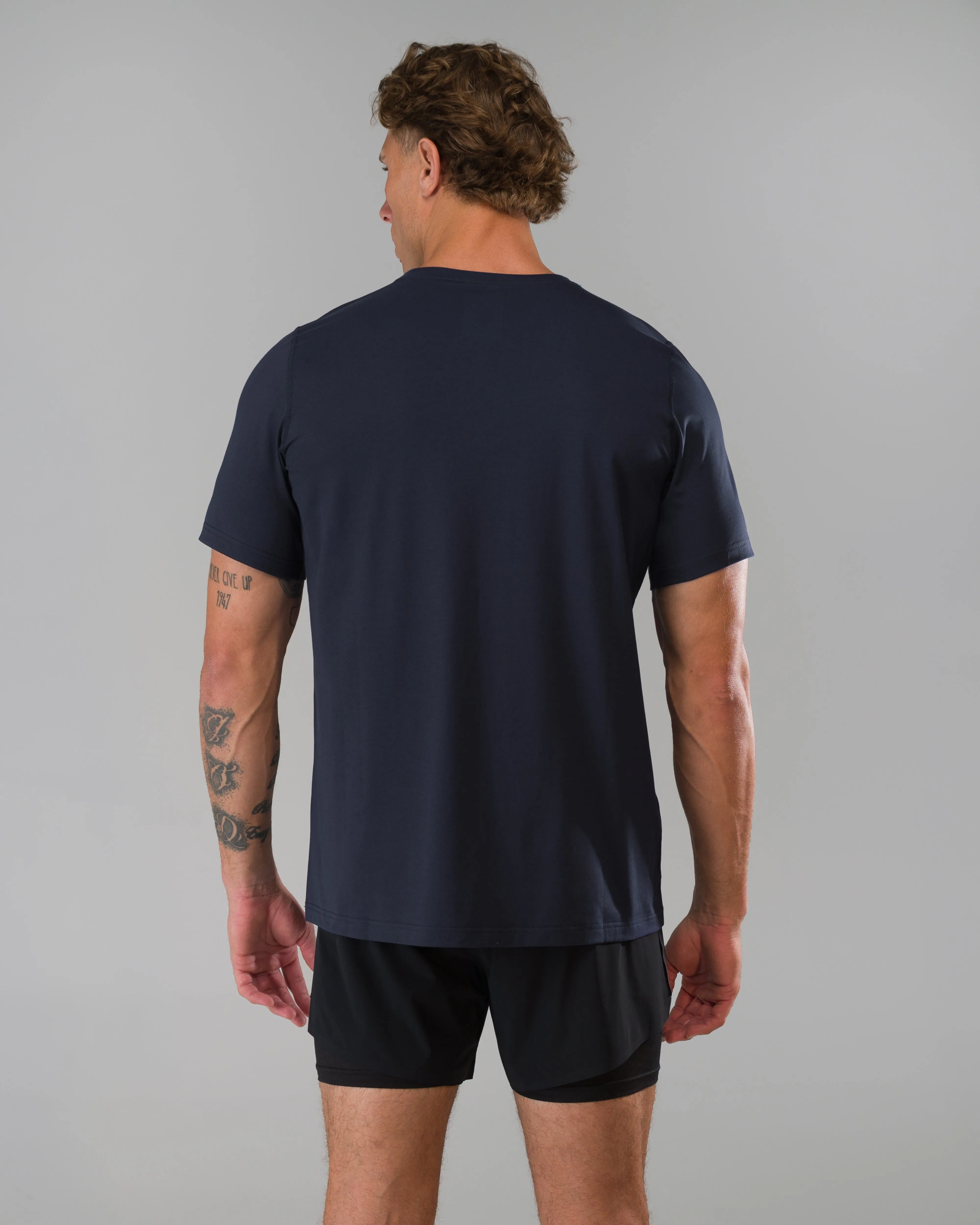 Momentum Tee - Core Navy sold by Alphalete product image thumbnail 3