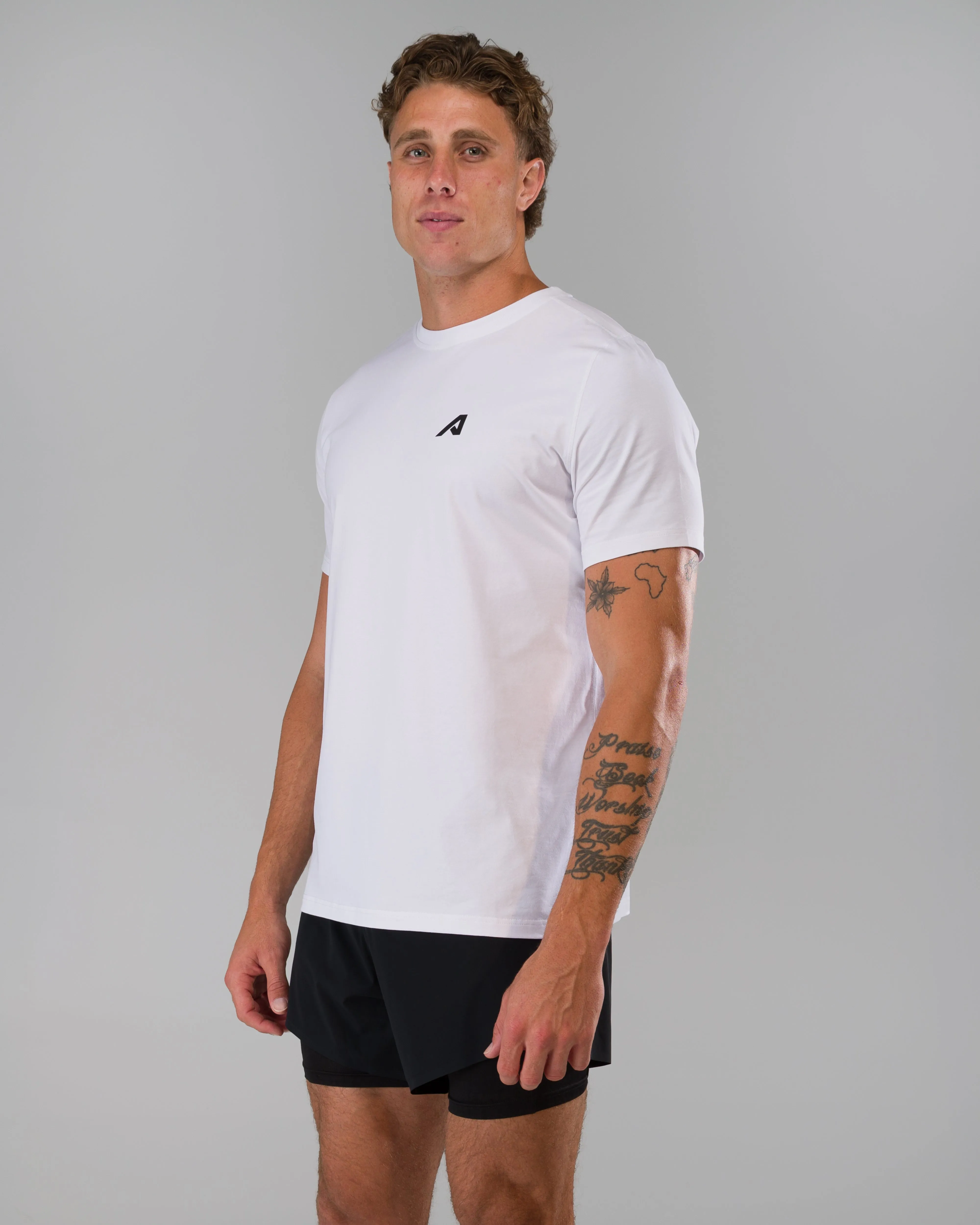 Momentum Tee - White sold by Alphalete product image thumbnail 2
