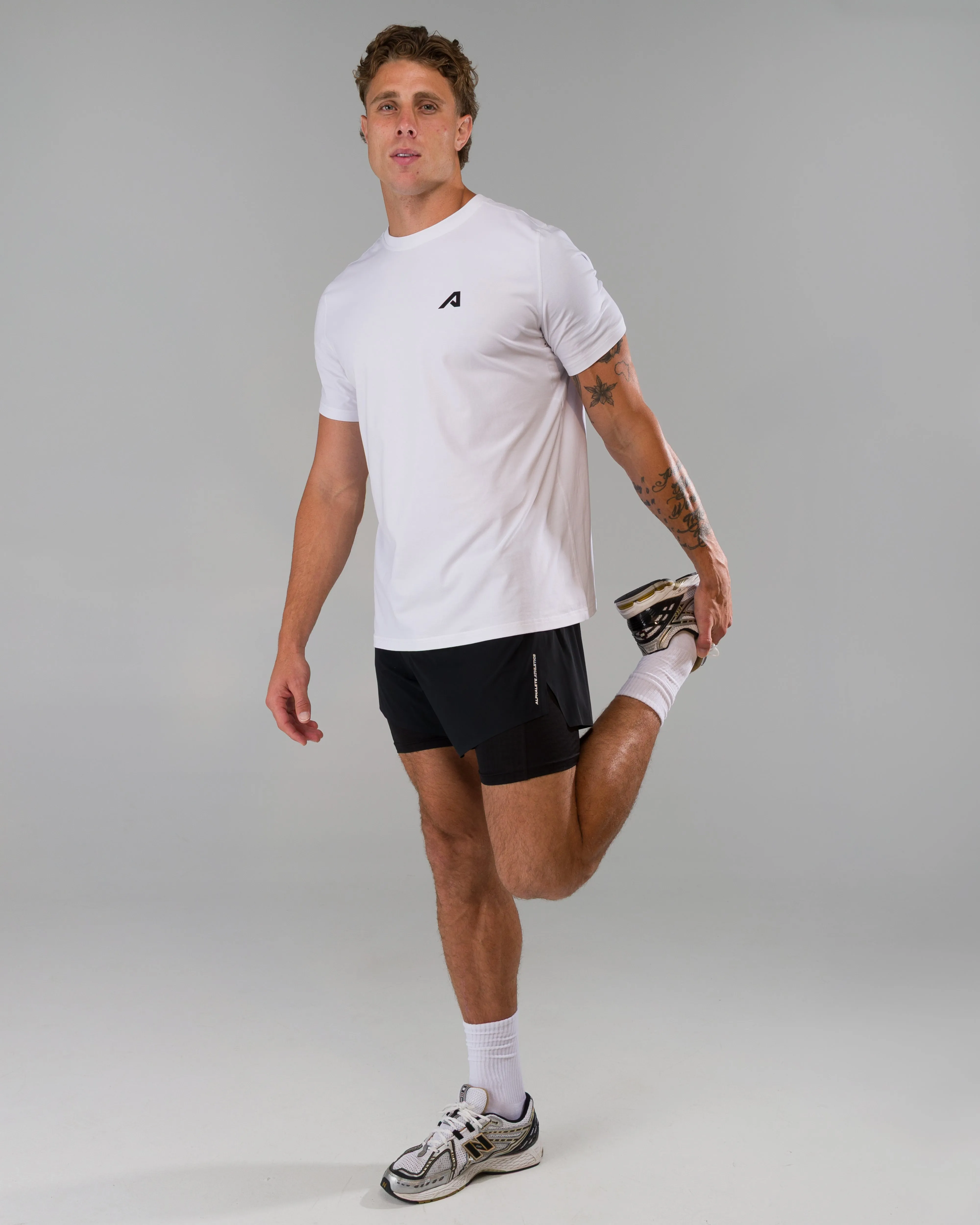 Momentum Tee - White sold by Alphalete product image thumbnail 4