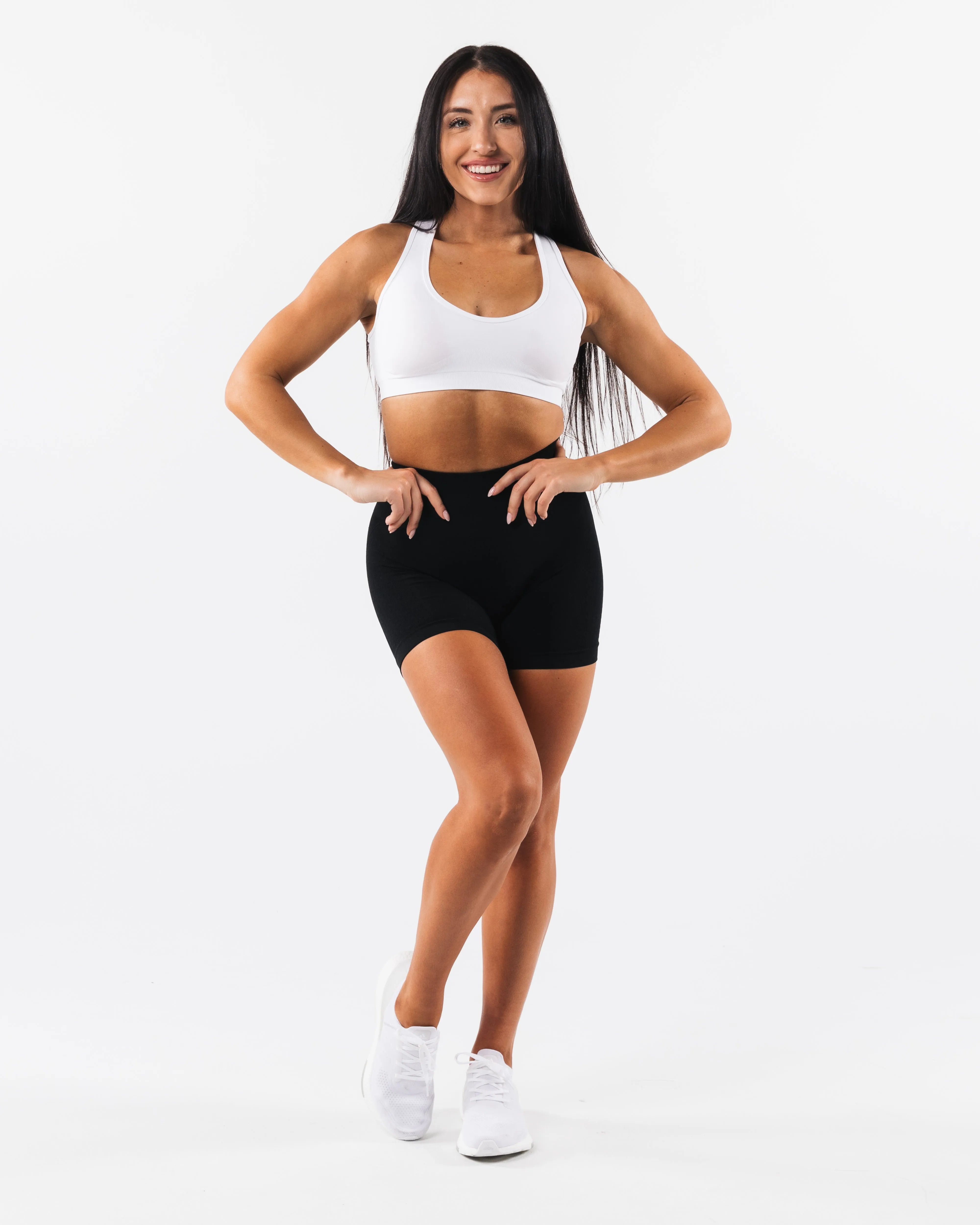 Amplify Contour Bra - White sold by Alphalete product image thumbnail 3