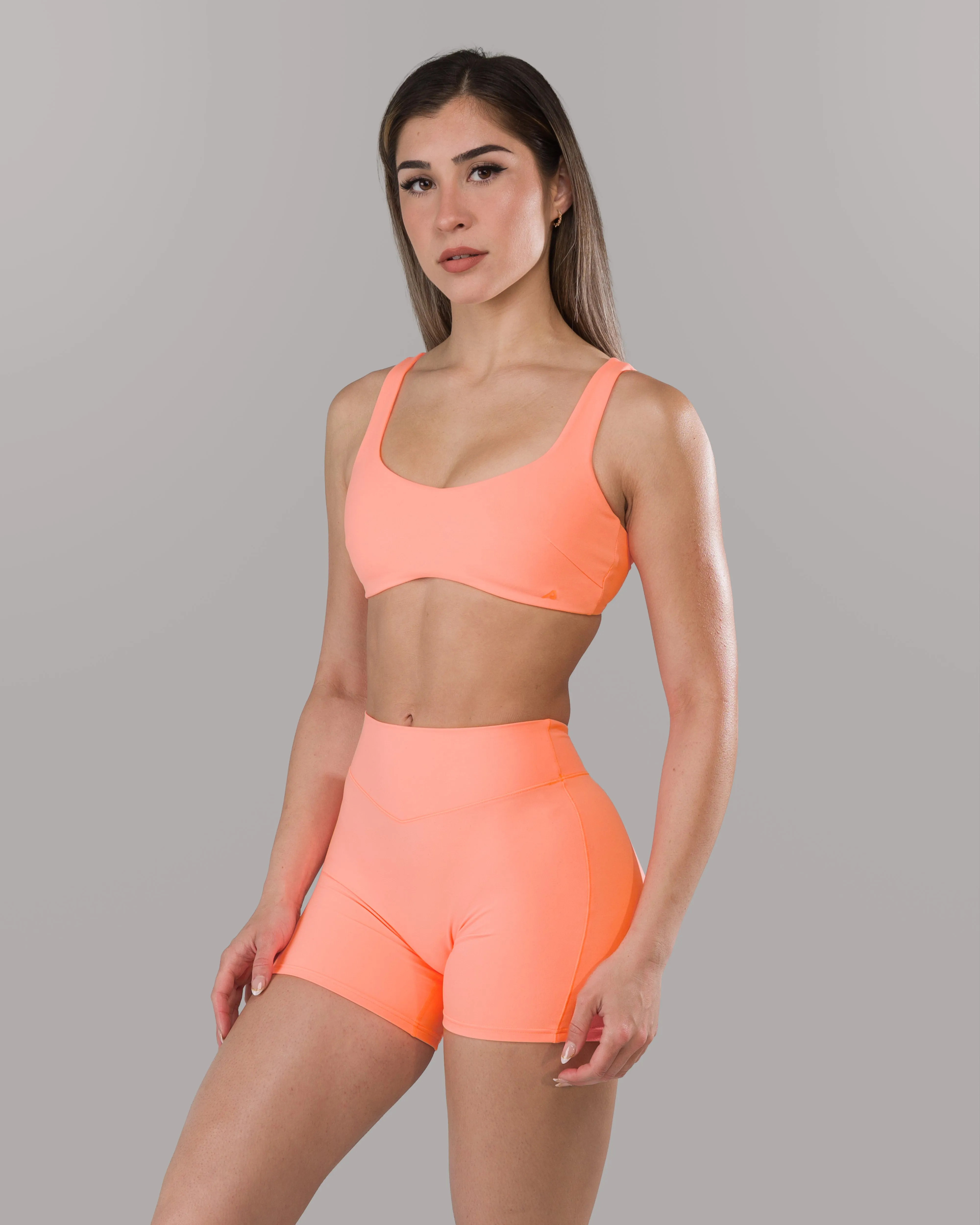 Lina Bra - Neon Coral sold by Alphalete product image thumbnail 2