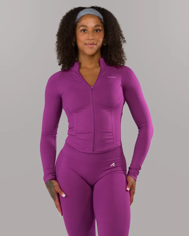 Shape Jacket - Acai Berry sold by Alphalete