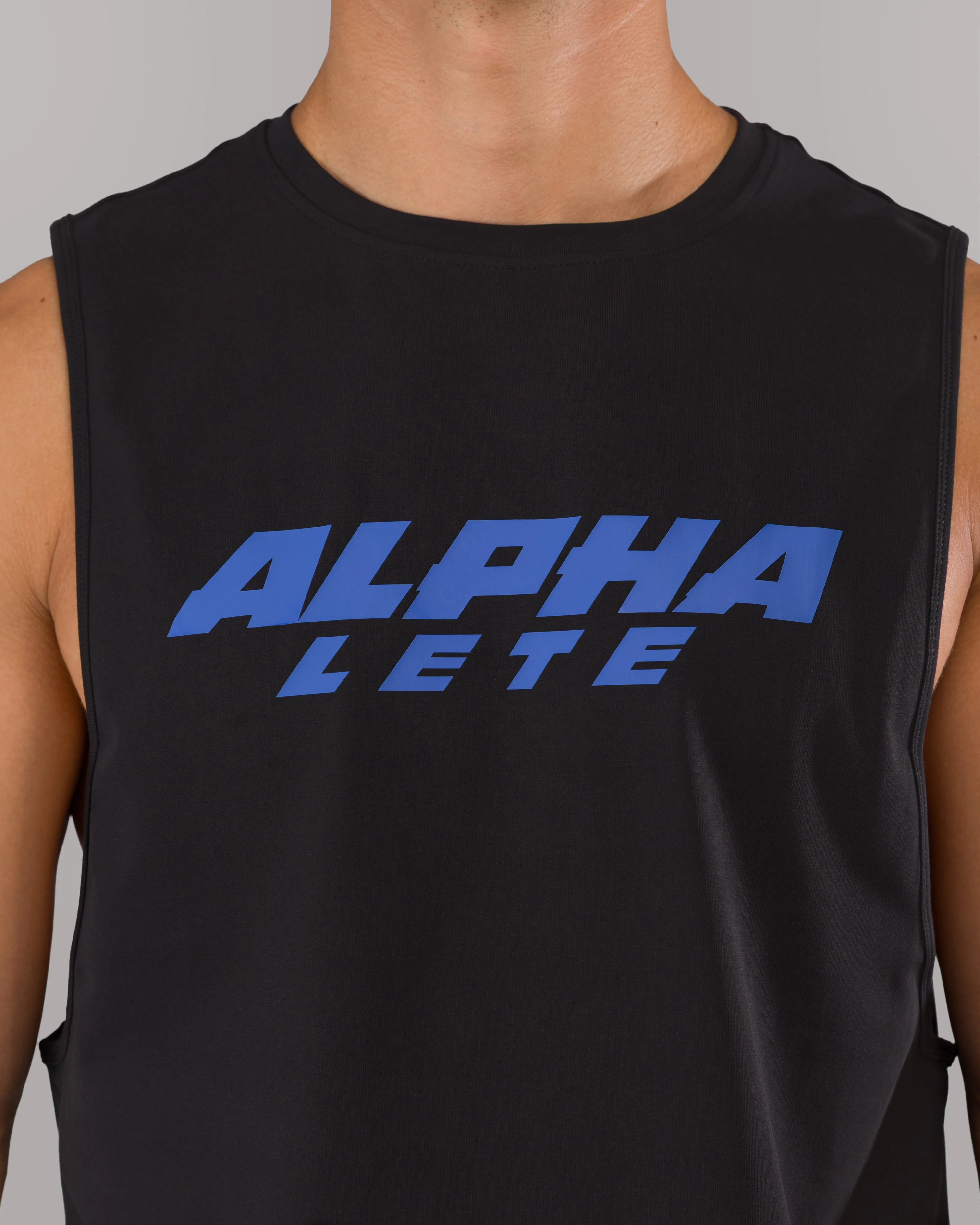 Force Core Cutoff - Black / Varsity Blue sold by Alphalete product image thumbnail 5