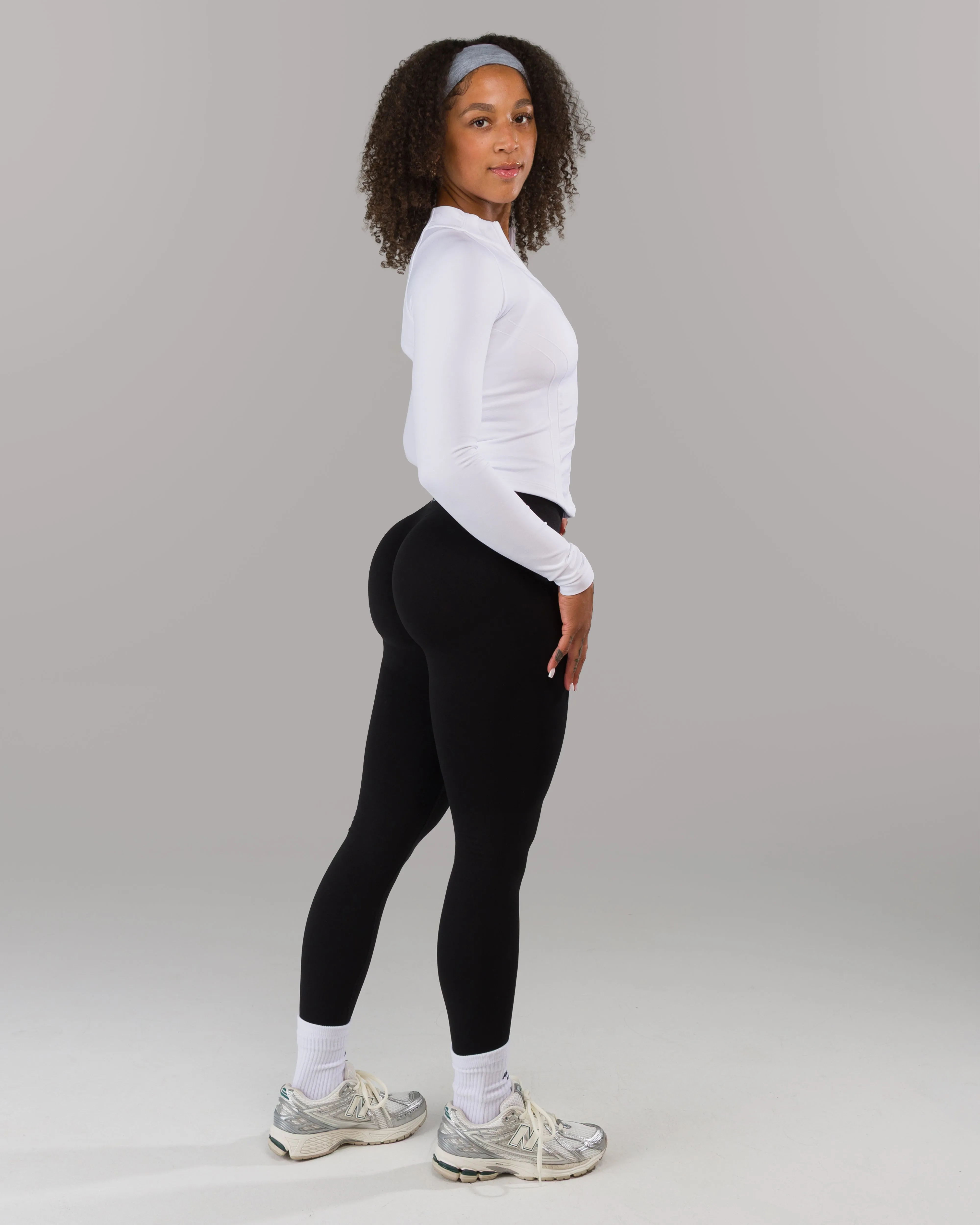 Shape Jacket - White sold by Alphalete product image thumbnail 4