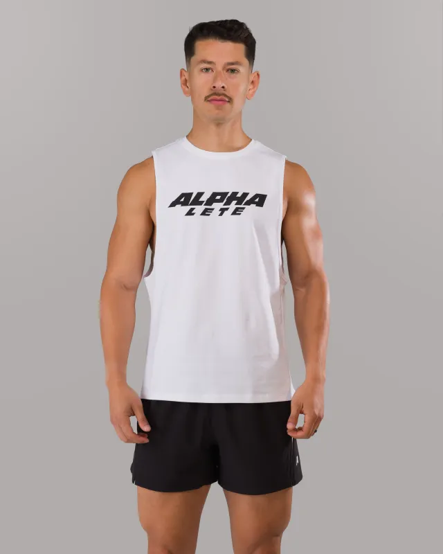 Force Core Cutoff - White sold by Alphalete