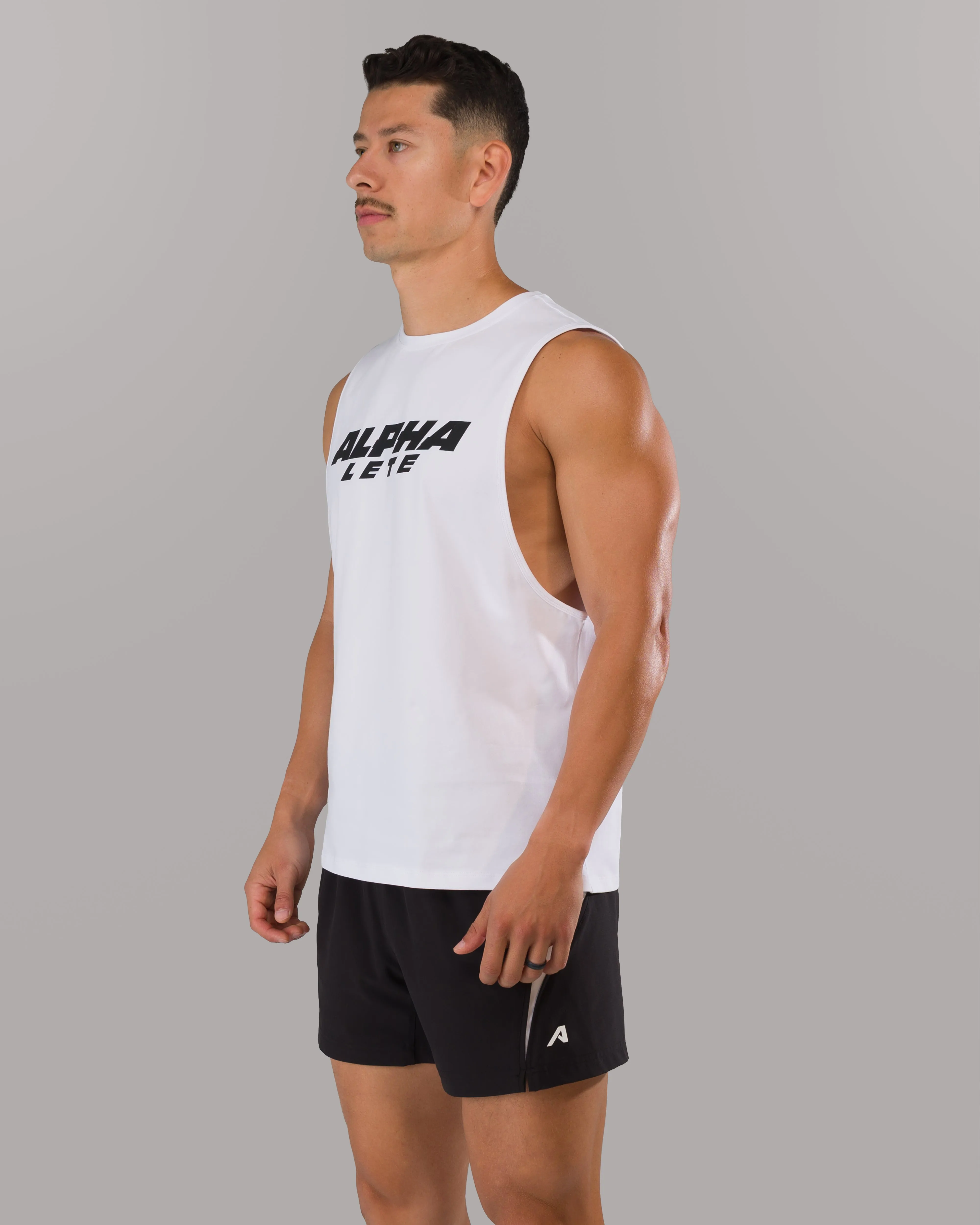 Force Core Cutoff - White sold by Alphalete product image thumbnail 2