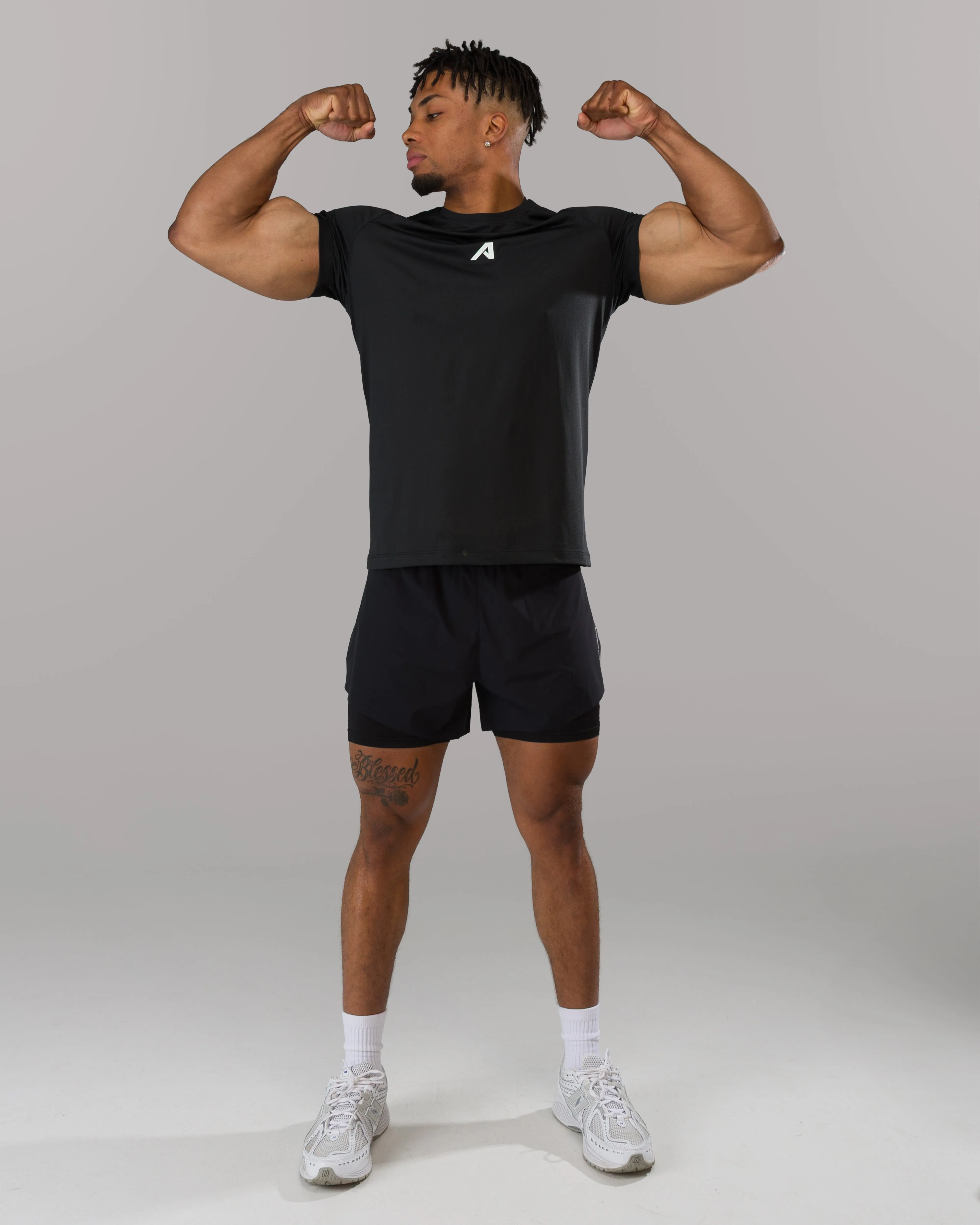 Base Tee - Black sold by Alphalete product image thumbnail 4