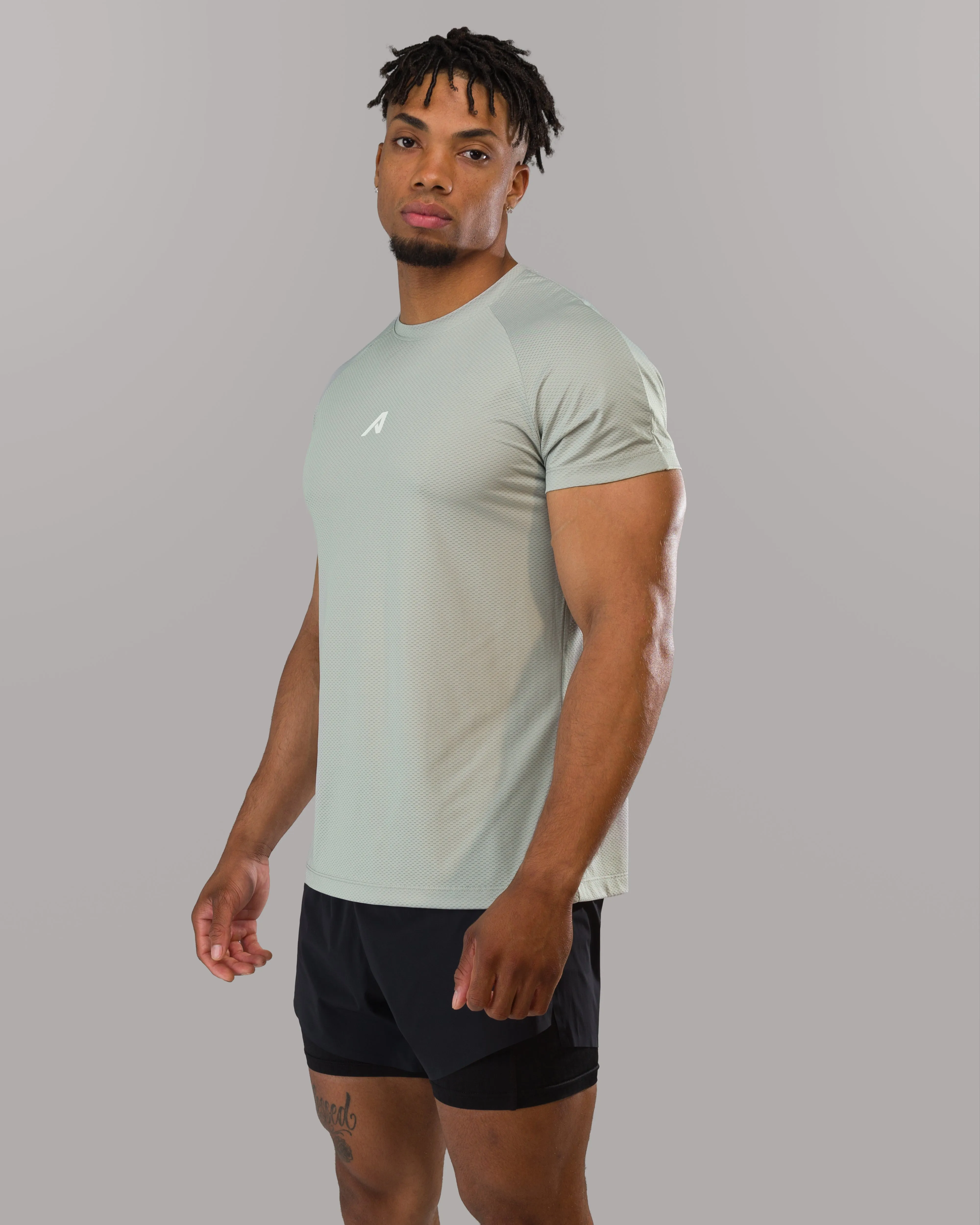Base Tee - Silver sold by Alphalete product image thumbnail 2