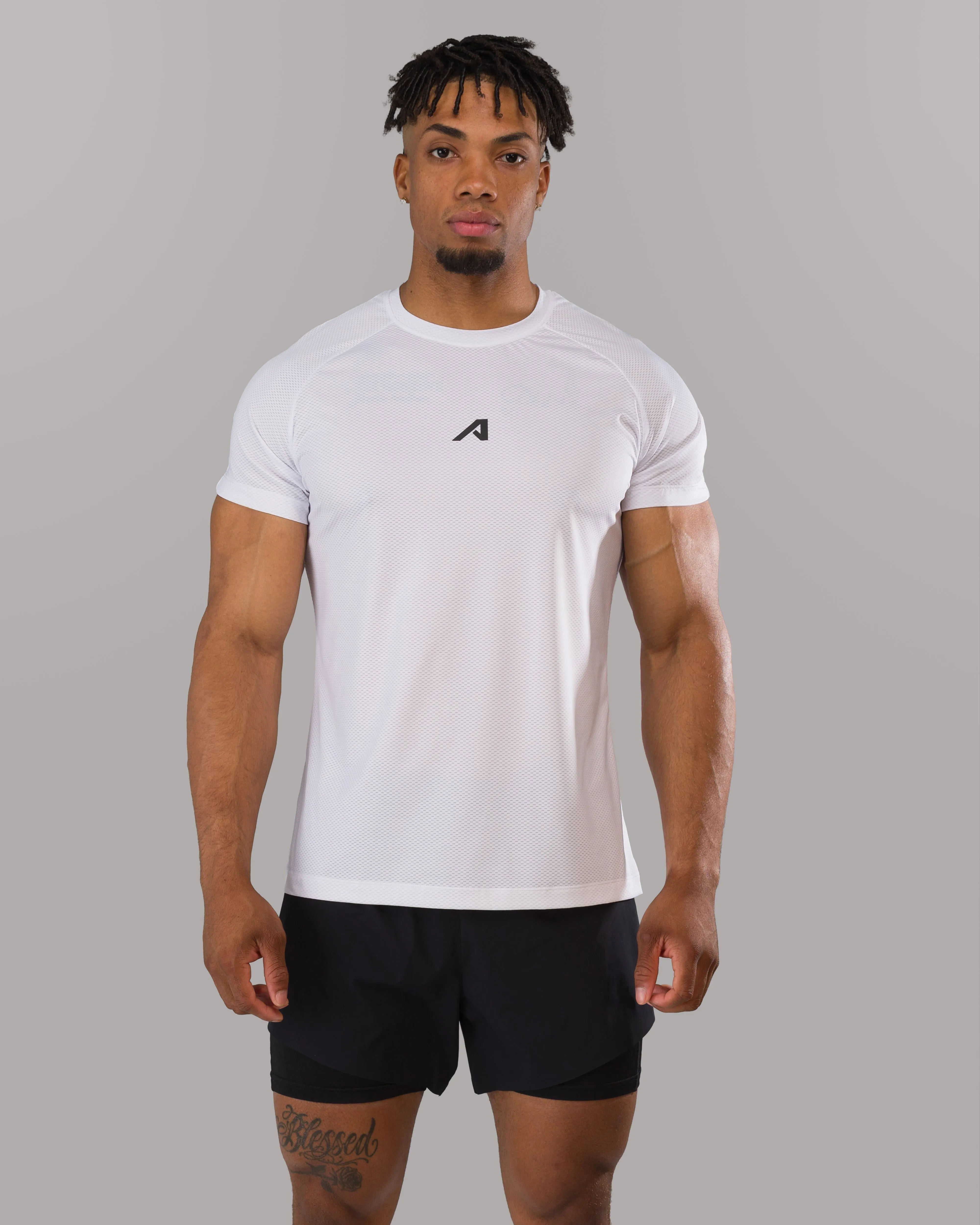 Base Tee - White sold by Alphalete