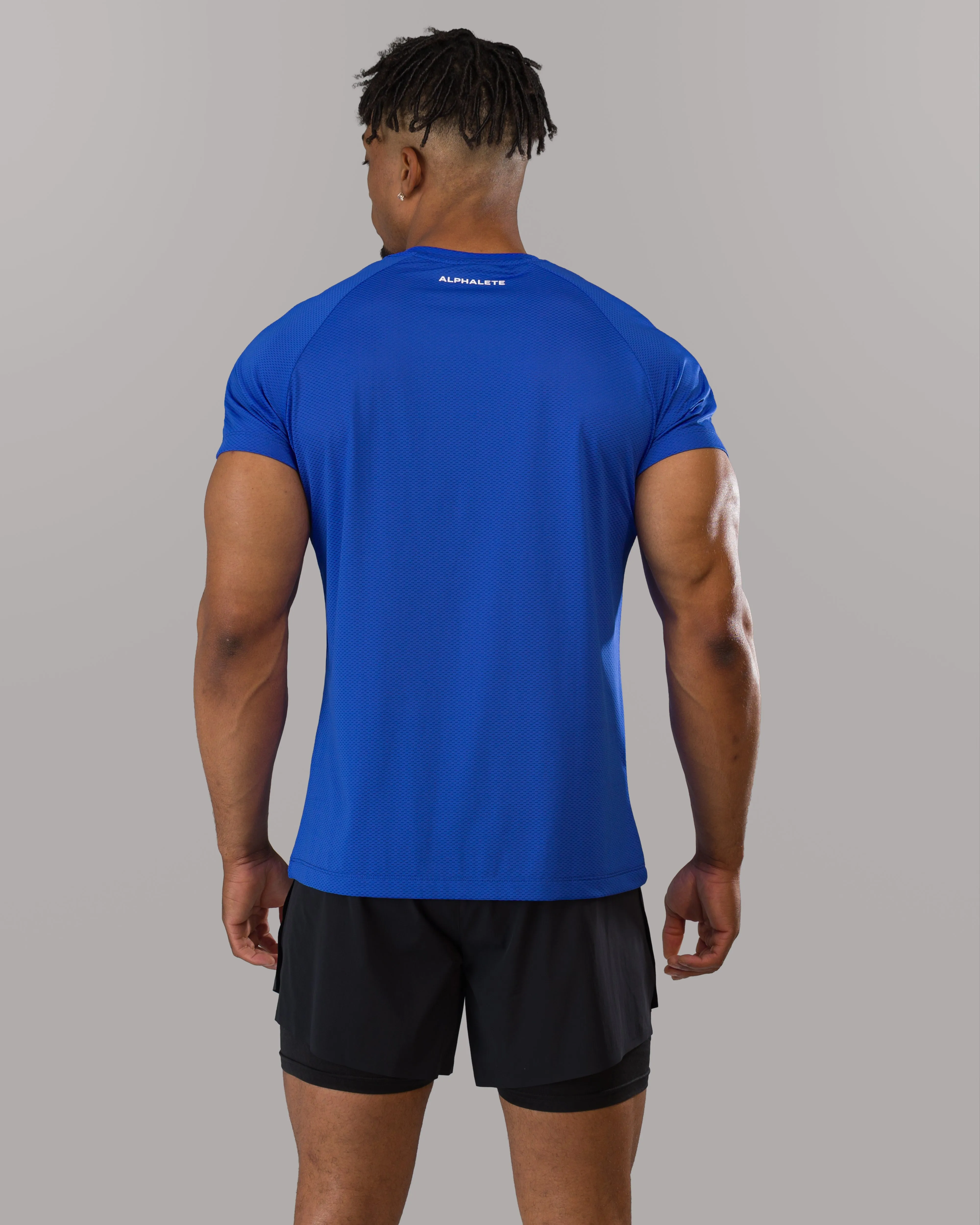 Base Tee - Prime Blue sold by Alphalete product image thumbnail 3