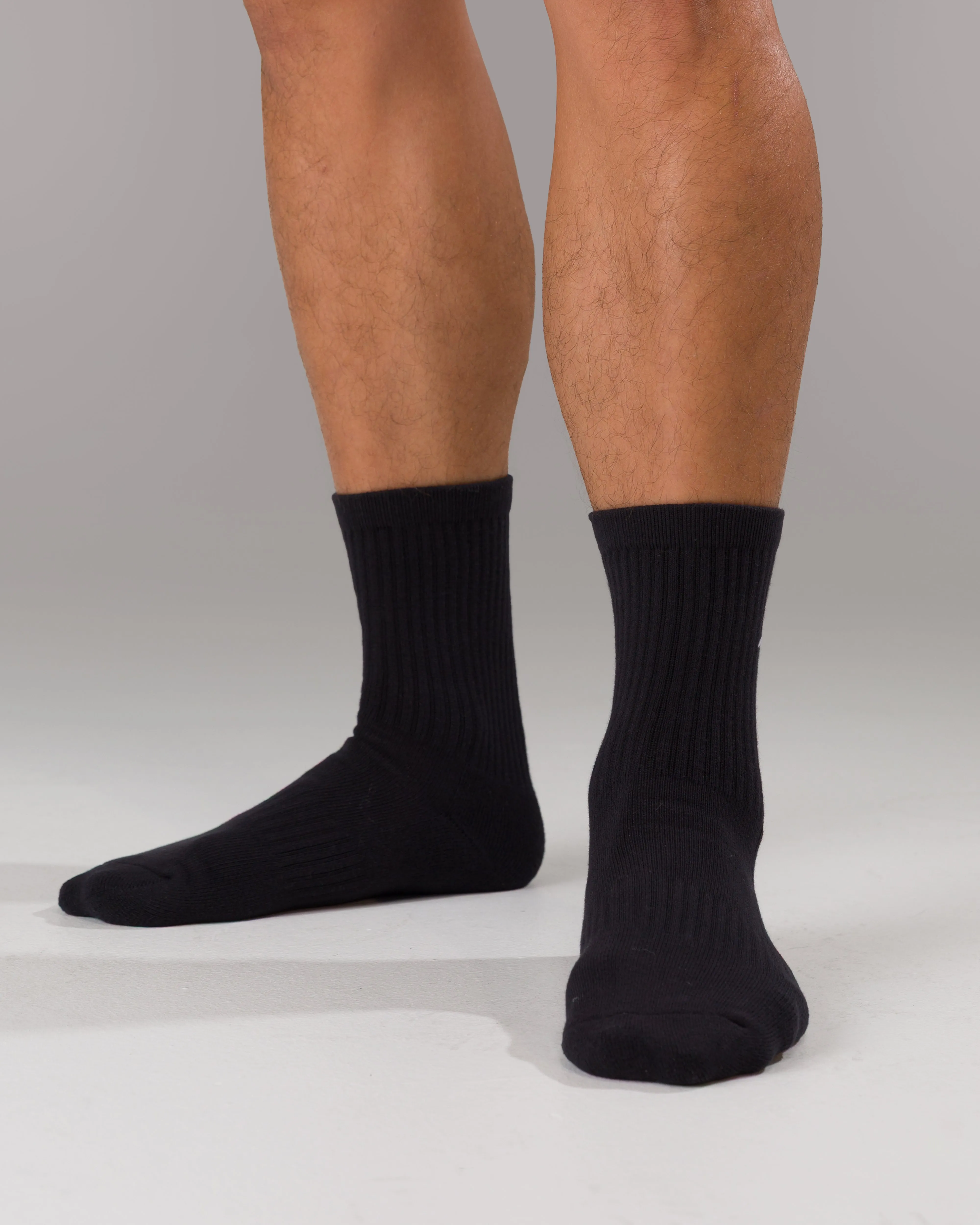 Elite "A" Sock 3pk - Black sold by Alphalete product image thumbnail 2