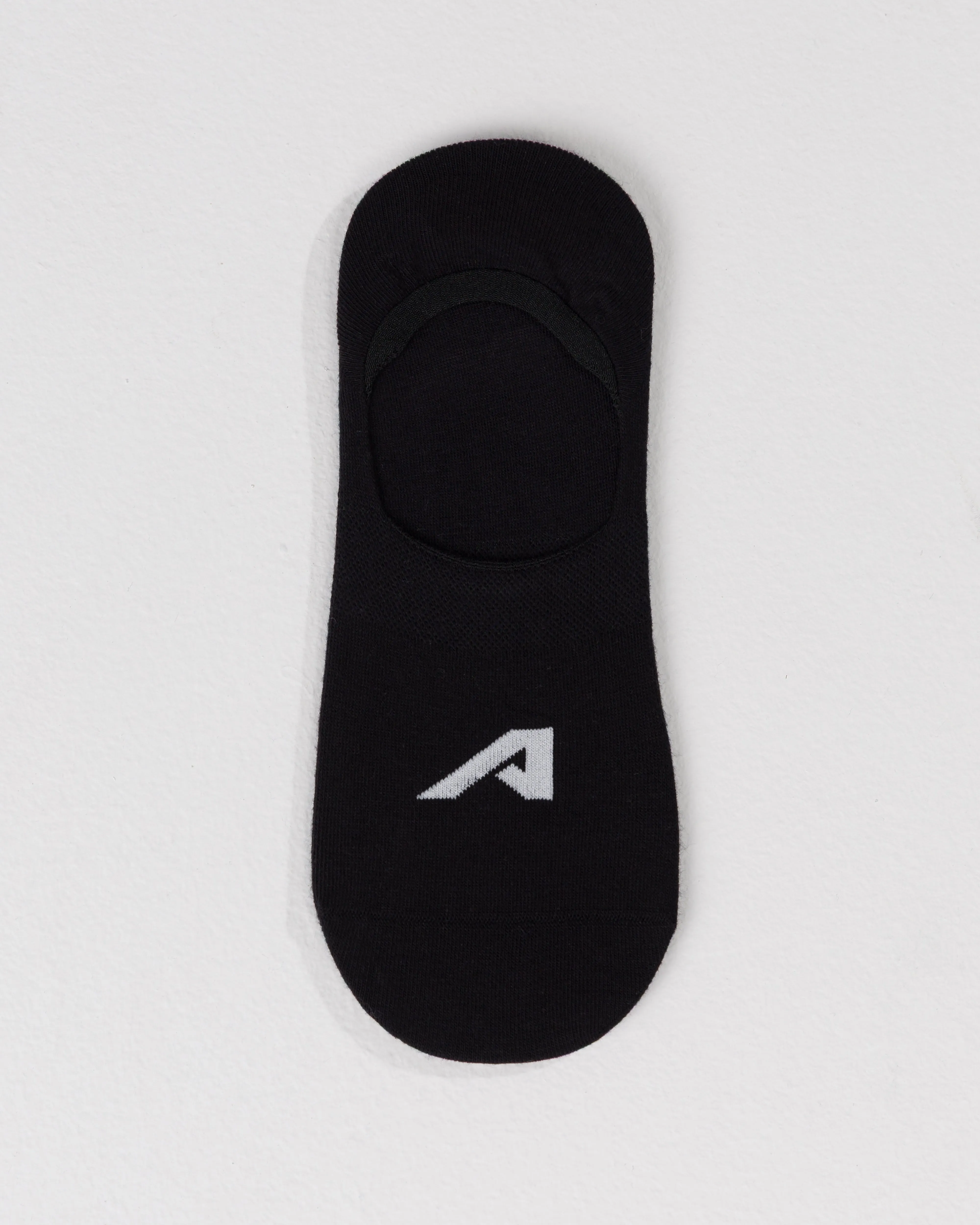 No Show "A" Sock 3pk - Black sold by Alphalete