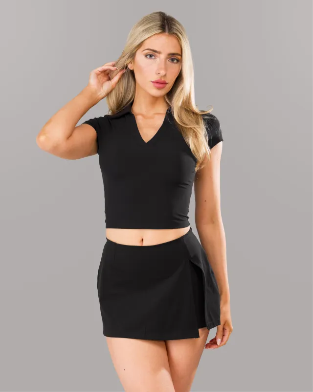 Annika Polo - Black made by Alphalete