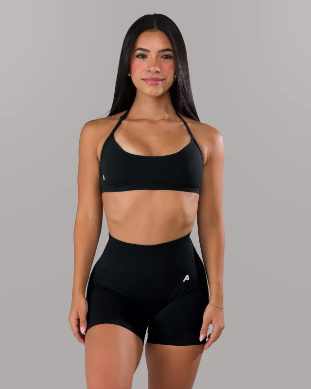 Amplify Minimal Bra - Black sold by Alphalete