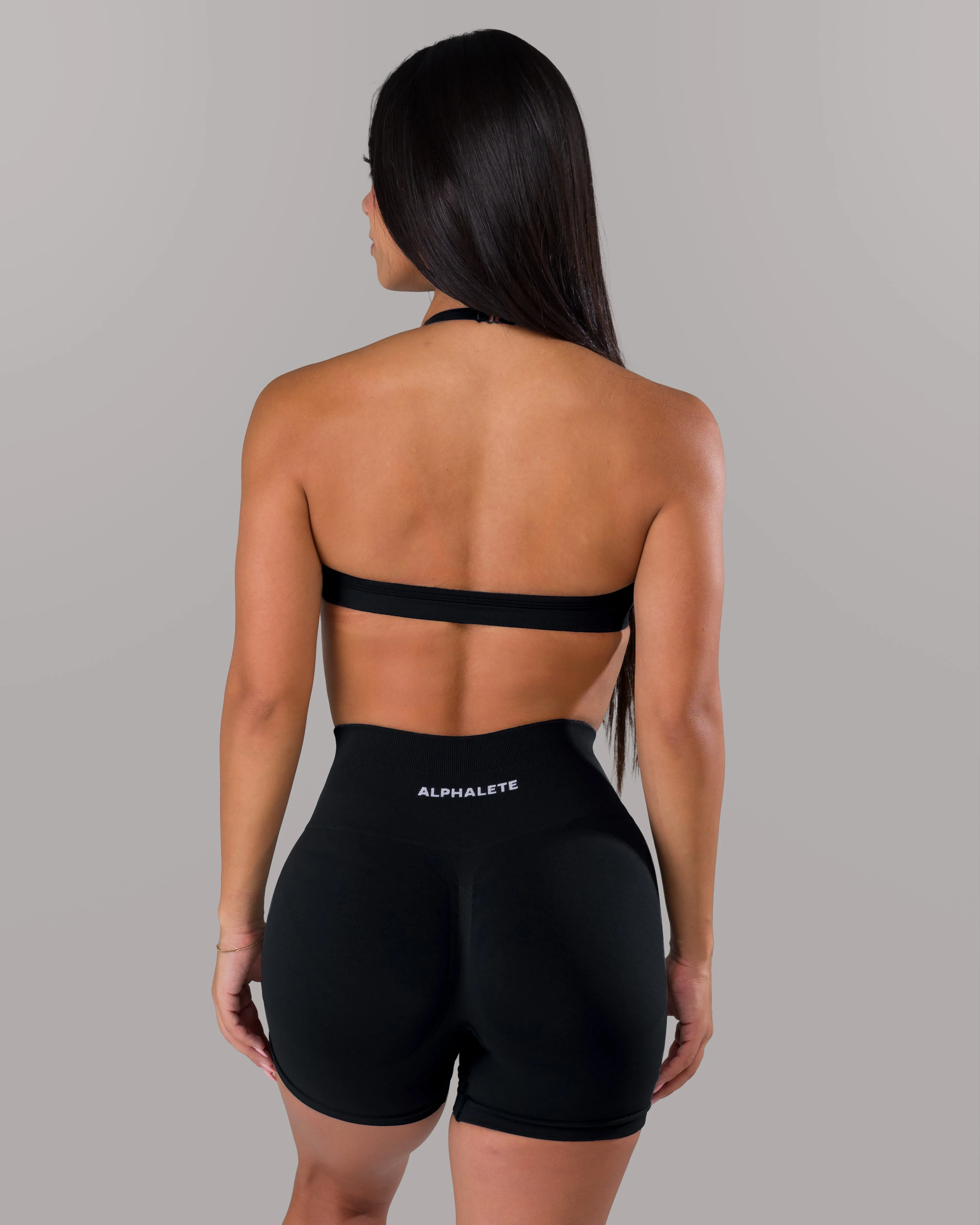 Amplify Minimal Bra - Black sold by Alphalete product image thumbnail 3