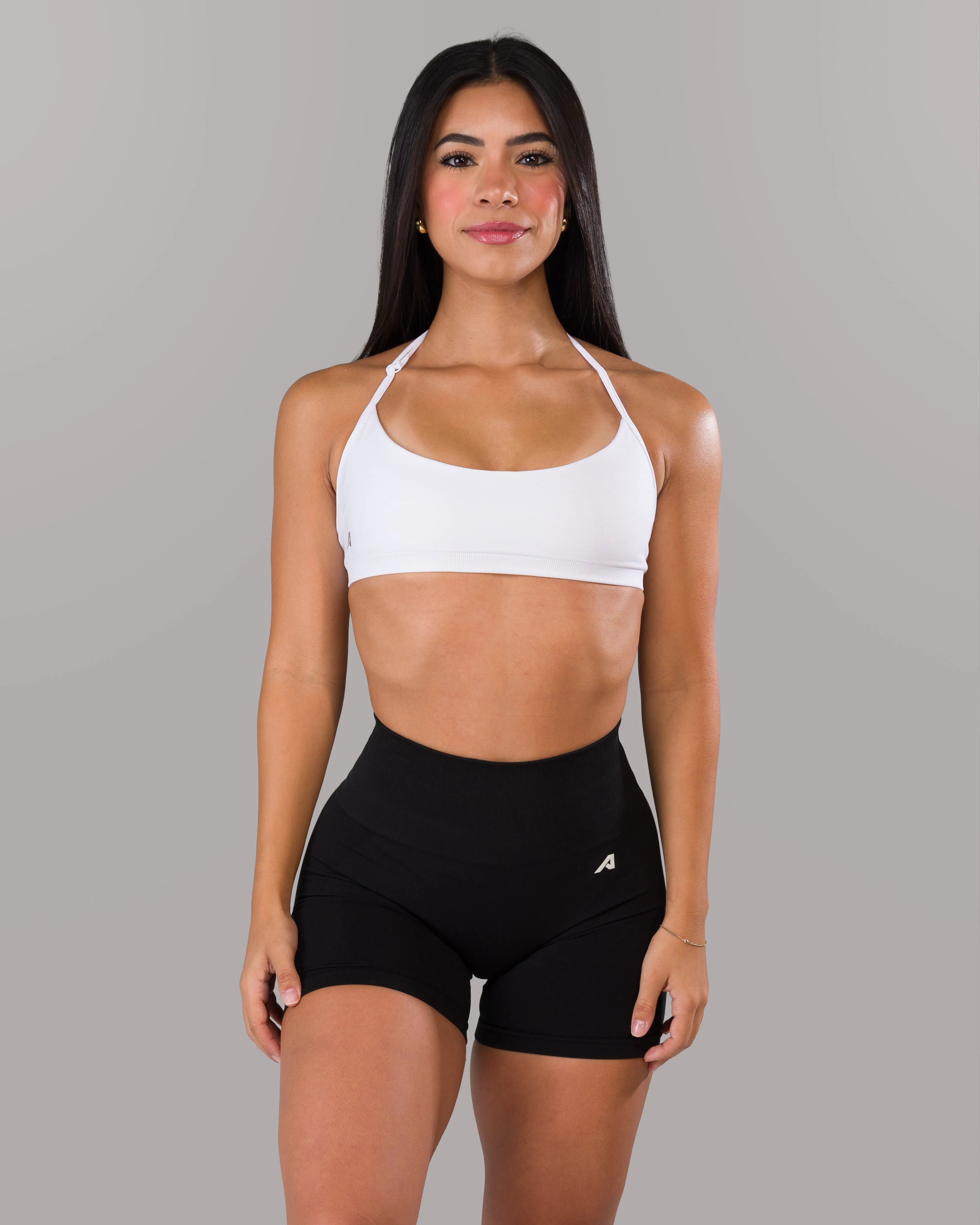 Amplify Minimal Bra - White sold by Alphalete