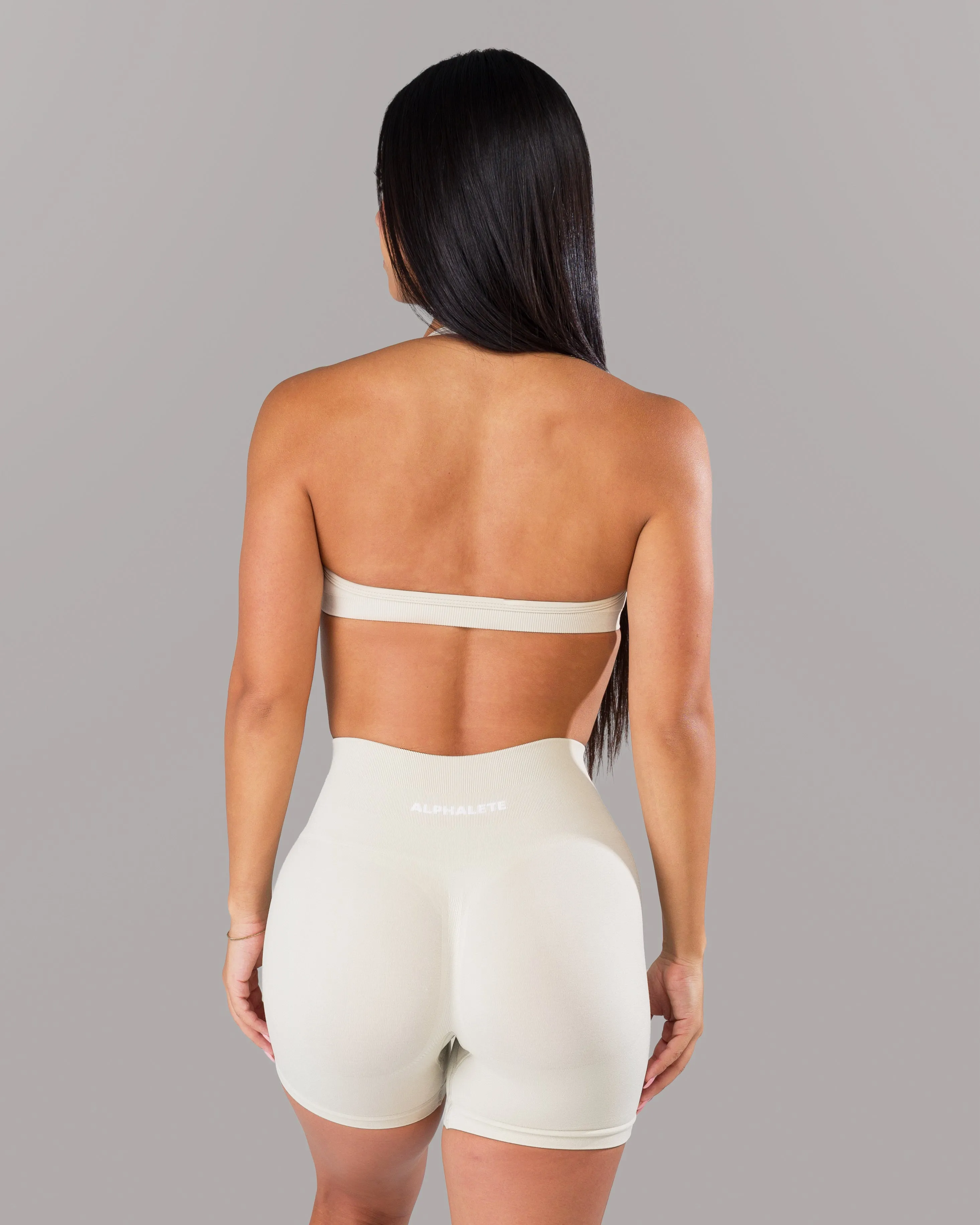 Amplify Minimal Bra - Wheat sold by Alphalete product image thumbnail 3