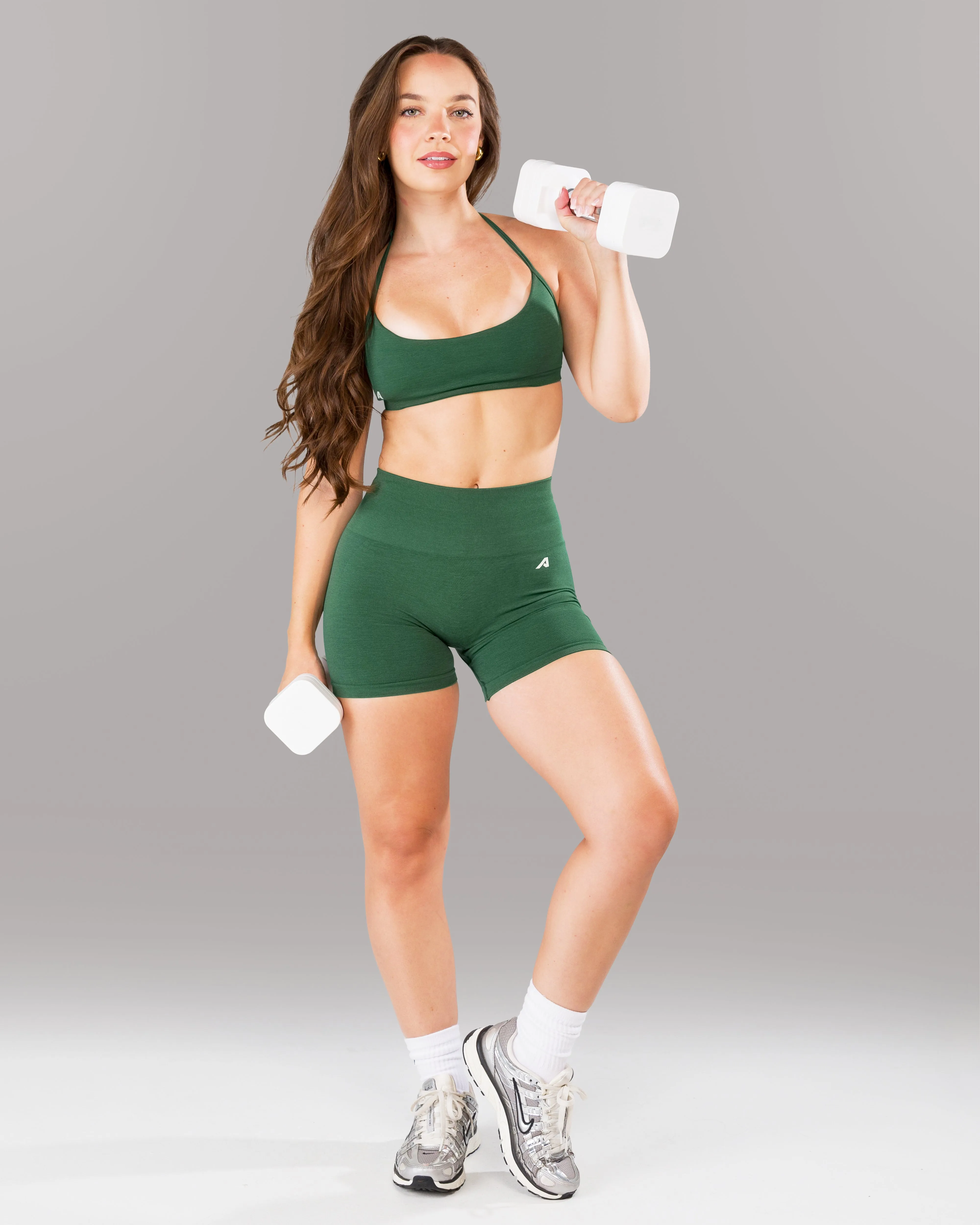 Pump Mid Rise Short - Court Green sold by Alphalete product image thumbnail 5