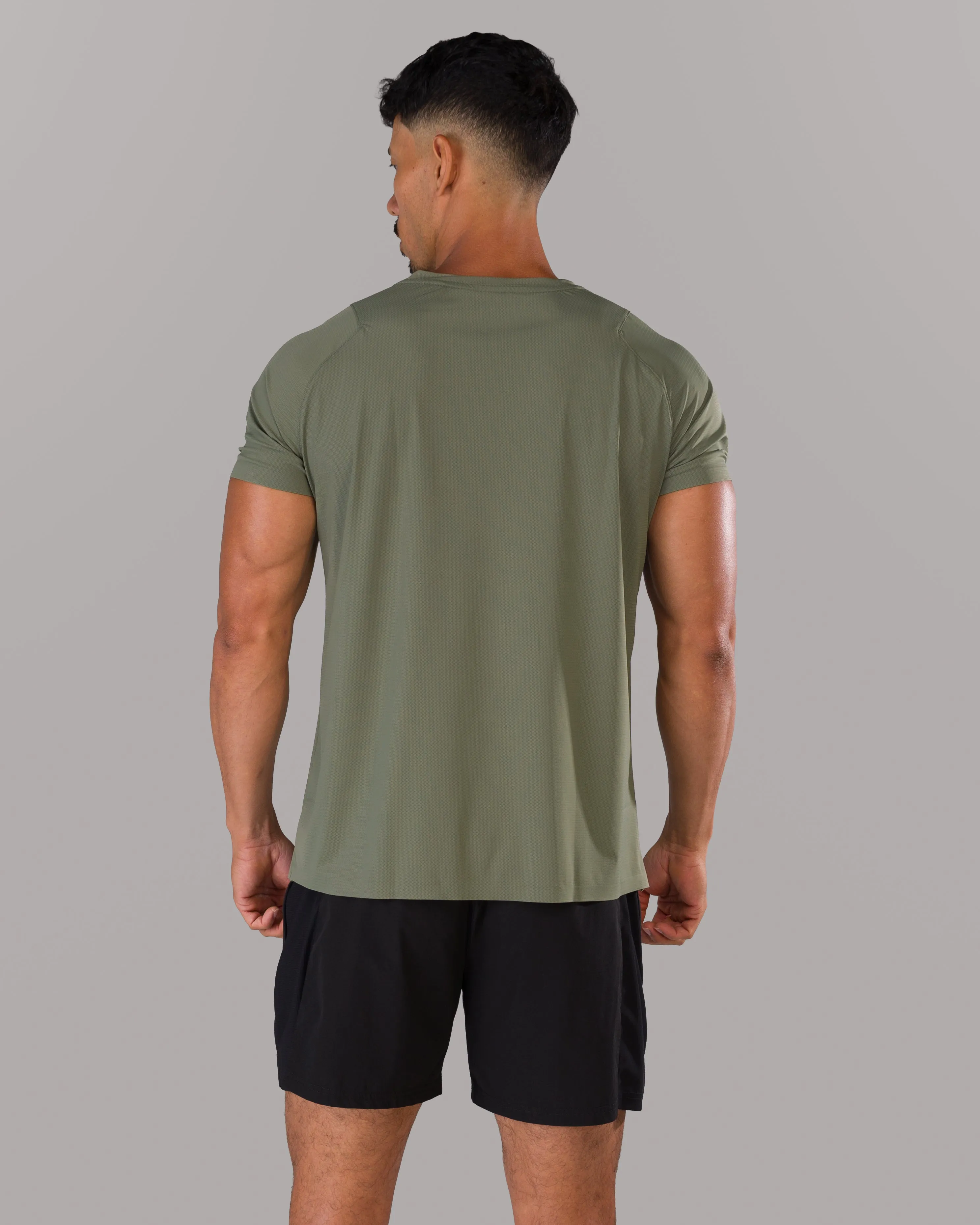 Proflex Tee - Tactical Olive sold by Alphalete product image thumbnail 3