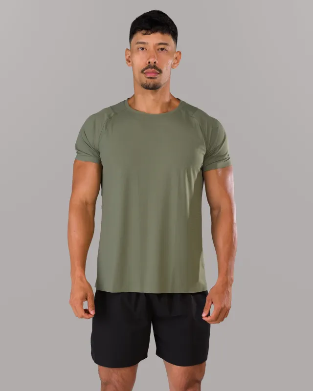Proflex Tee - Tactical Olive sold by Alphalete