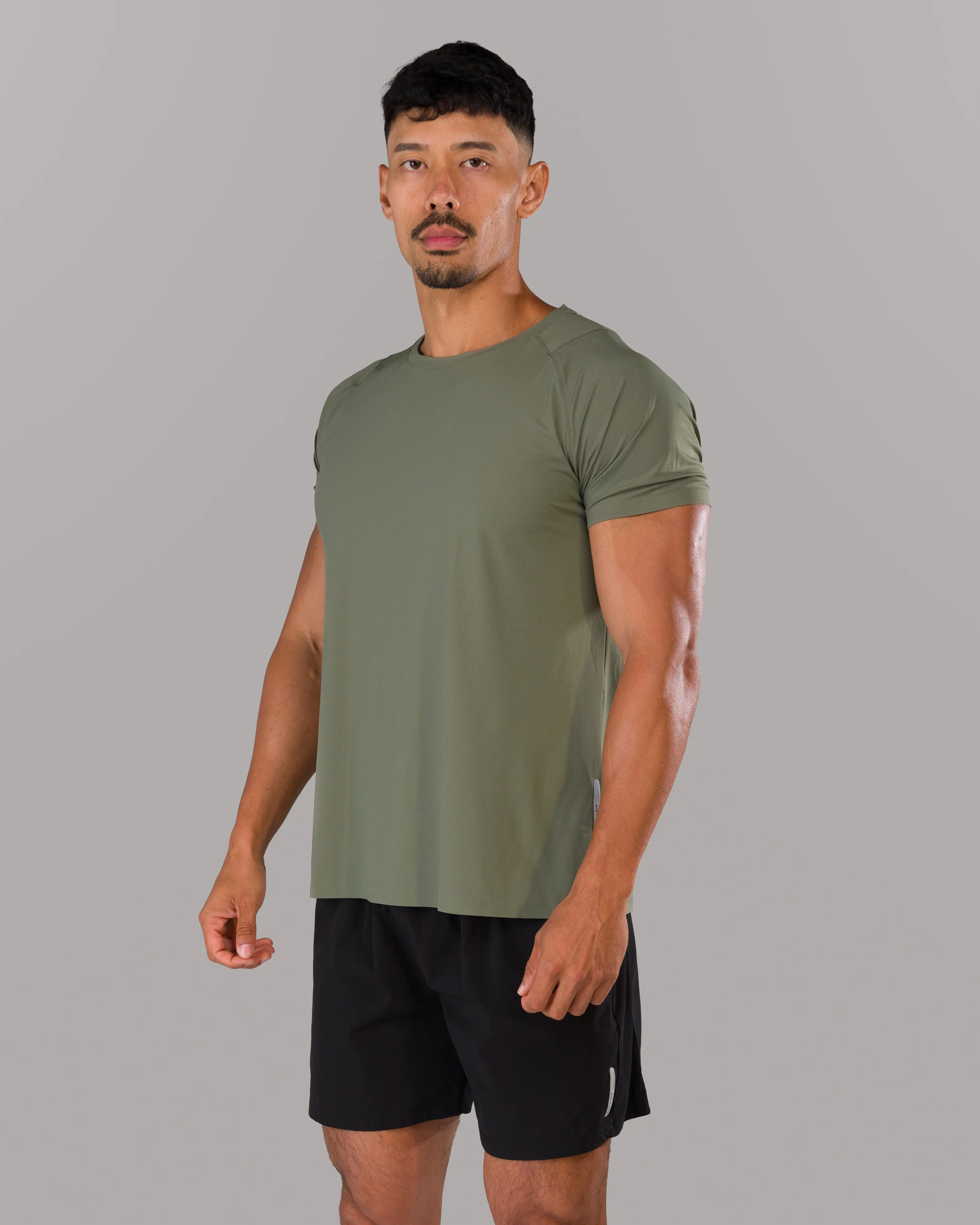Proflex Tee - Tactical Olive sold by Alphalete product image thumbnail 2