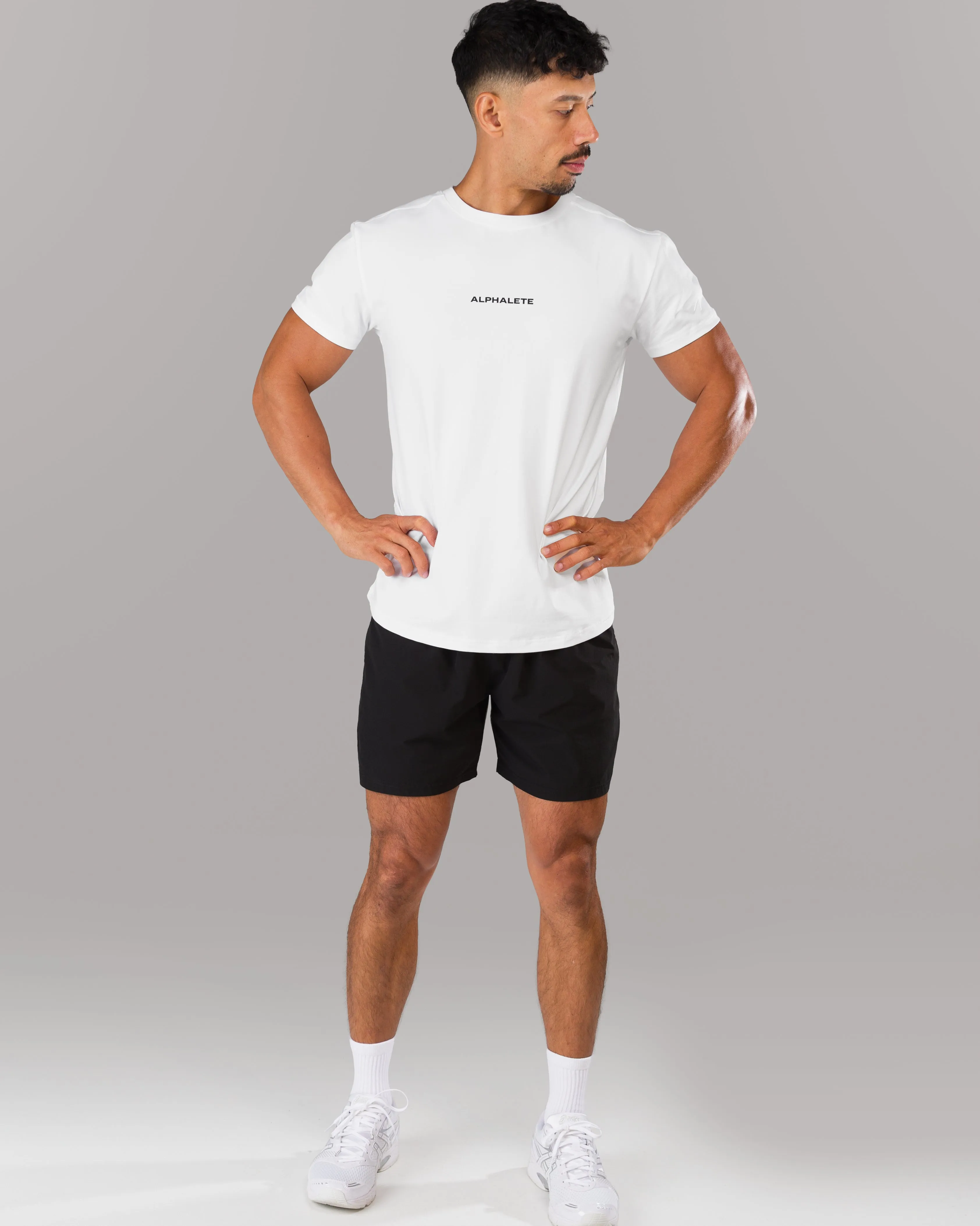 Precision Tee - White sold by Alphalete product image thumbnail 4