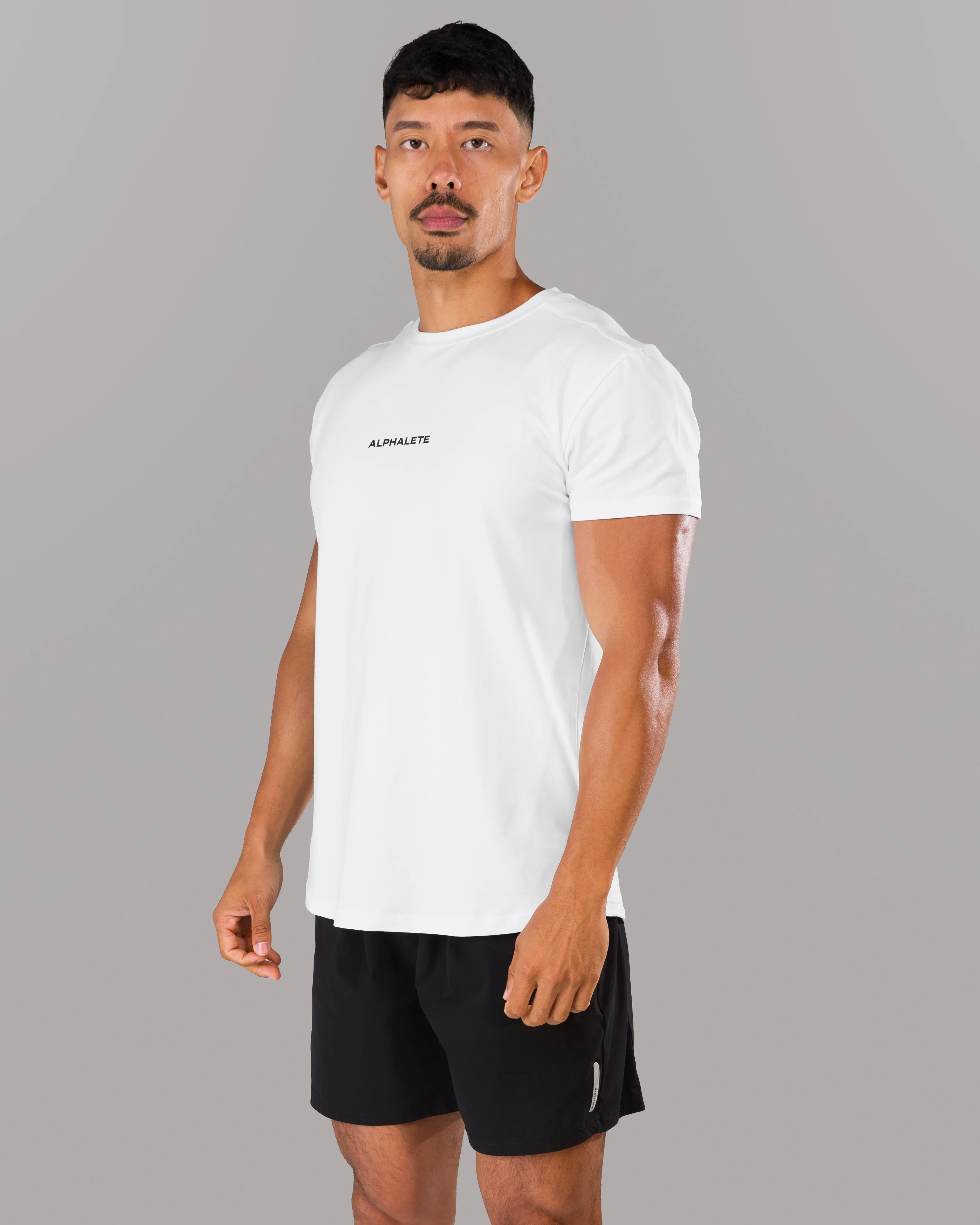 Precision Tee - White sold by Alphalete product image thumbnail 2