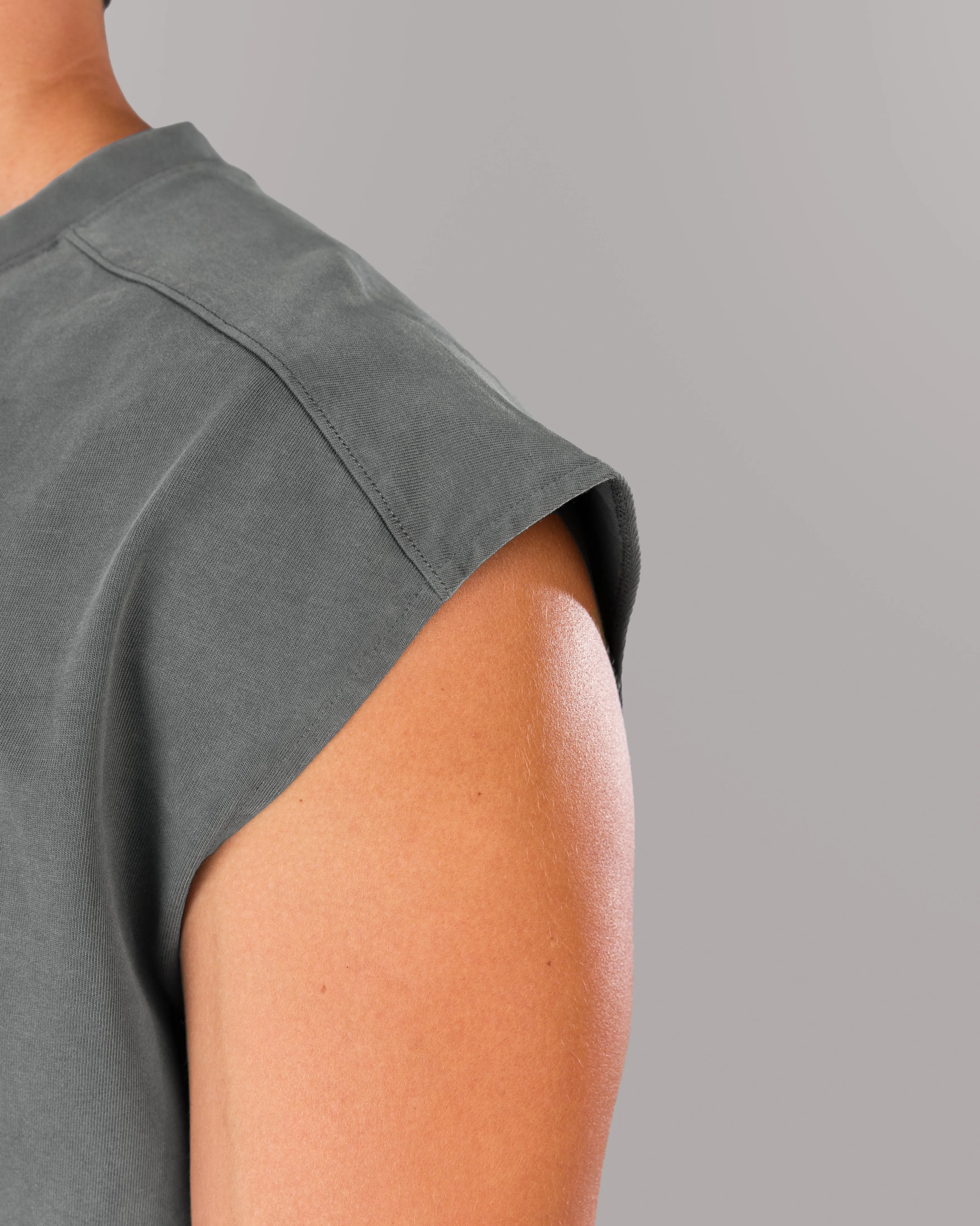 Union Mineral Cutoff - Washed Grey sold by Alphalete product image thumbnail 5