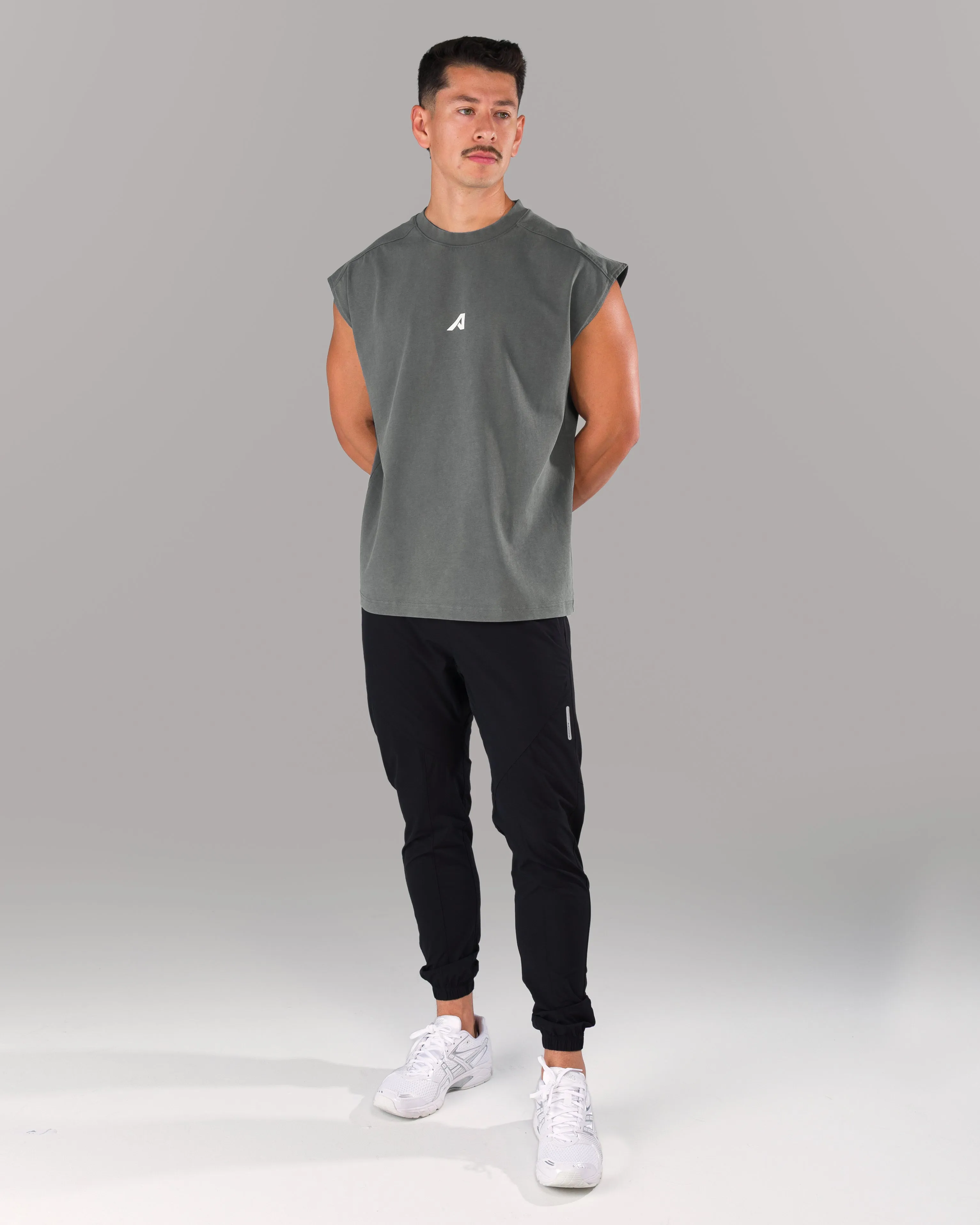 Union Mineral Cutoff - Washed Grey sold by Alphalete product image thumbnail 4