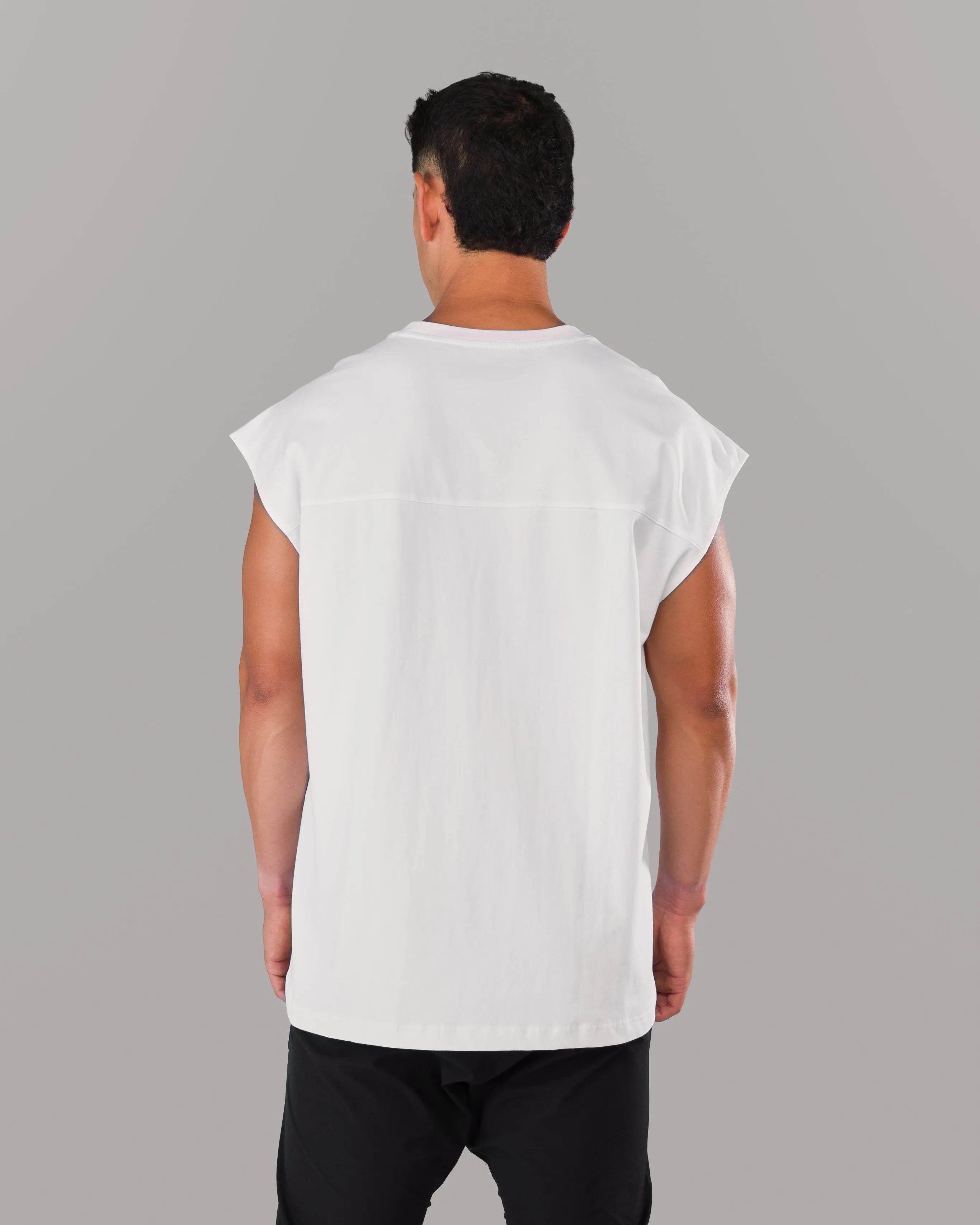 Union Mineral Cutoff - White sold by Alphalete product image thumbnail 3