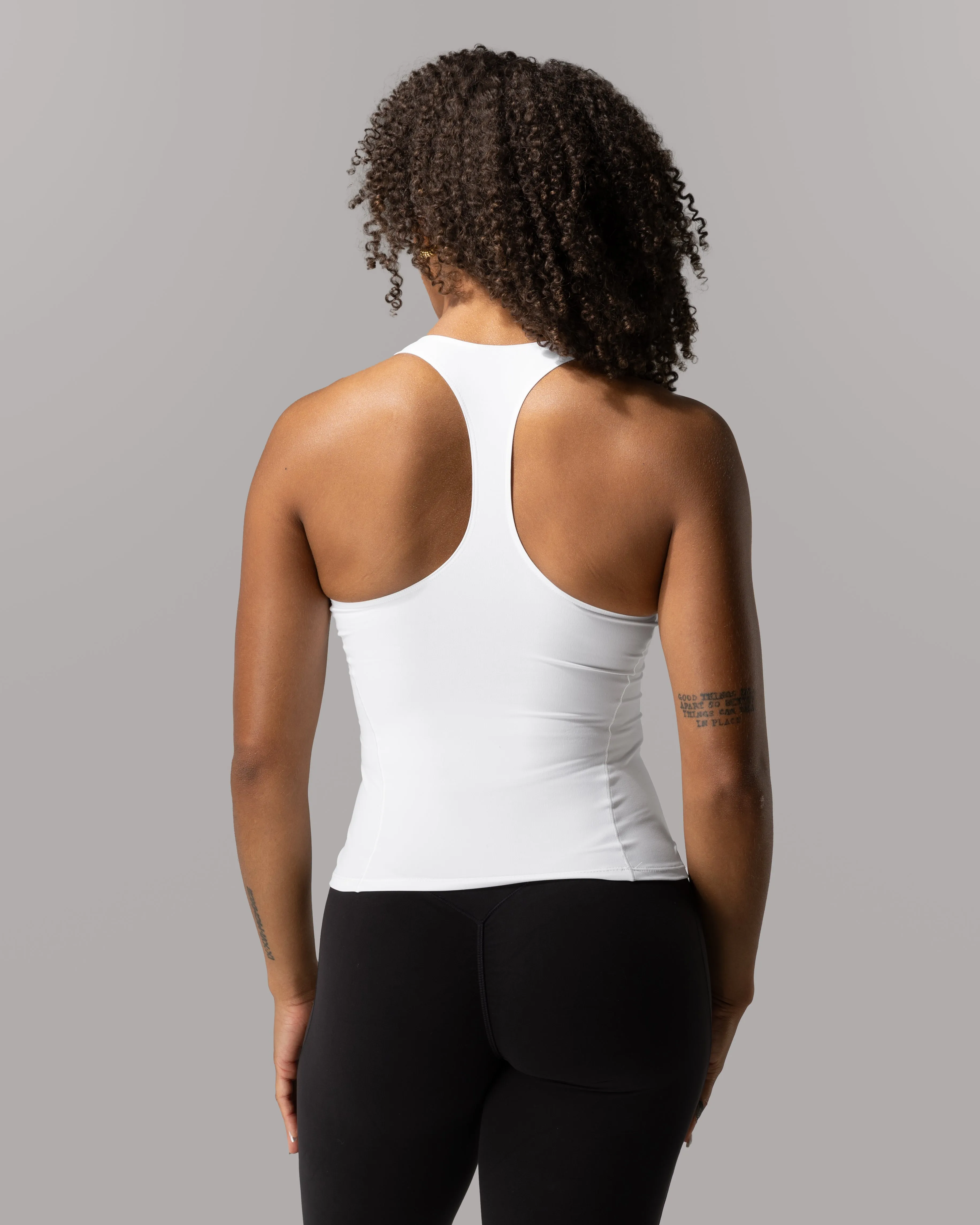Flex Tank Long - White sold by Alphalete product image thumbnail 3