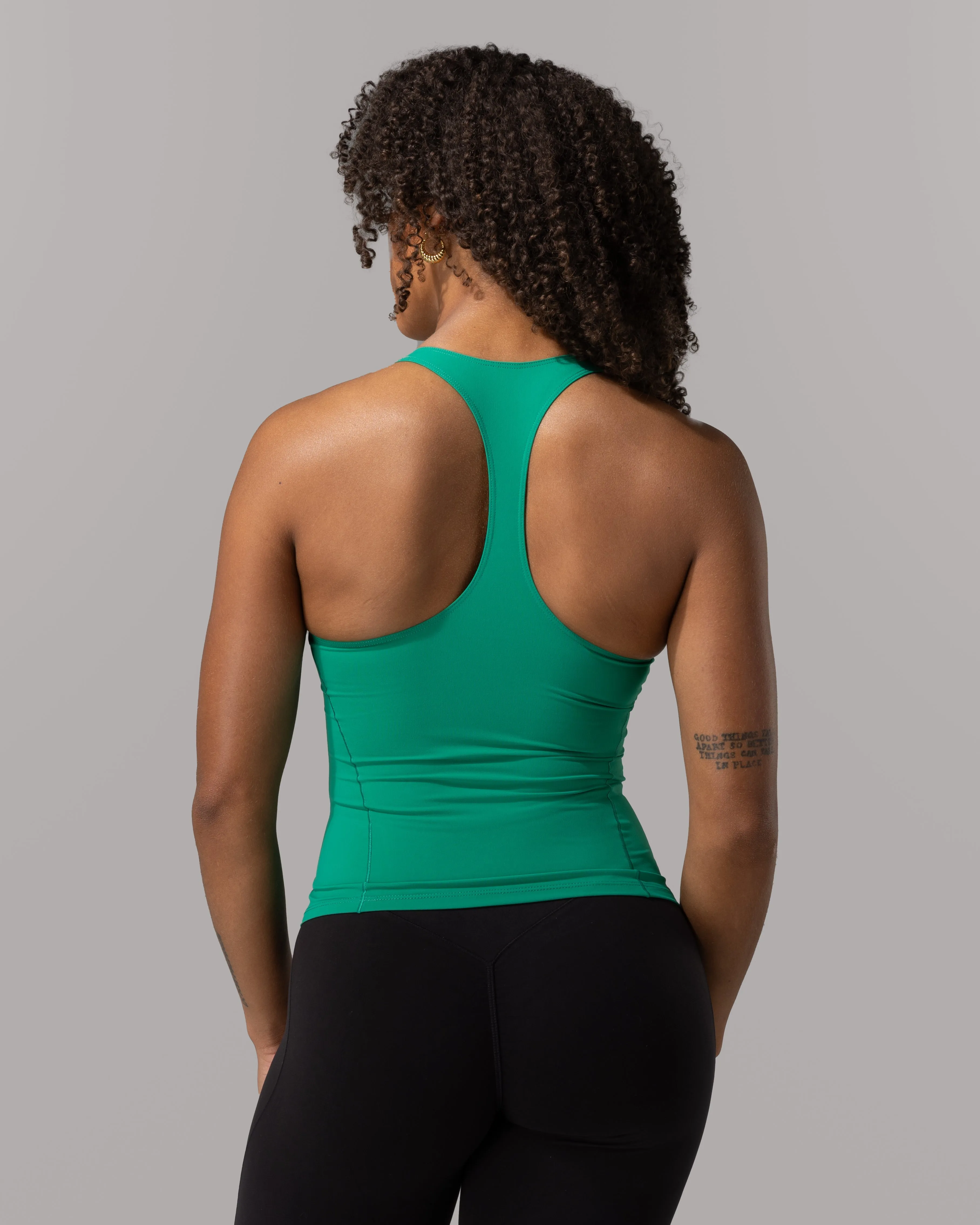 Flex Tank Long - Grove sold by Alphalete product image thumbnail 3