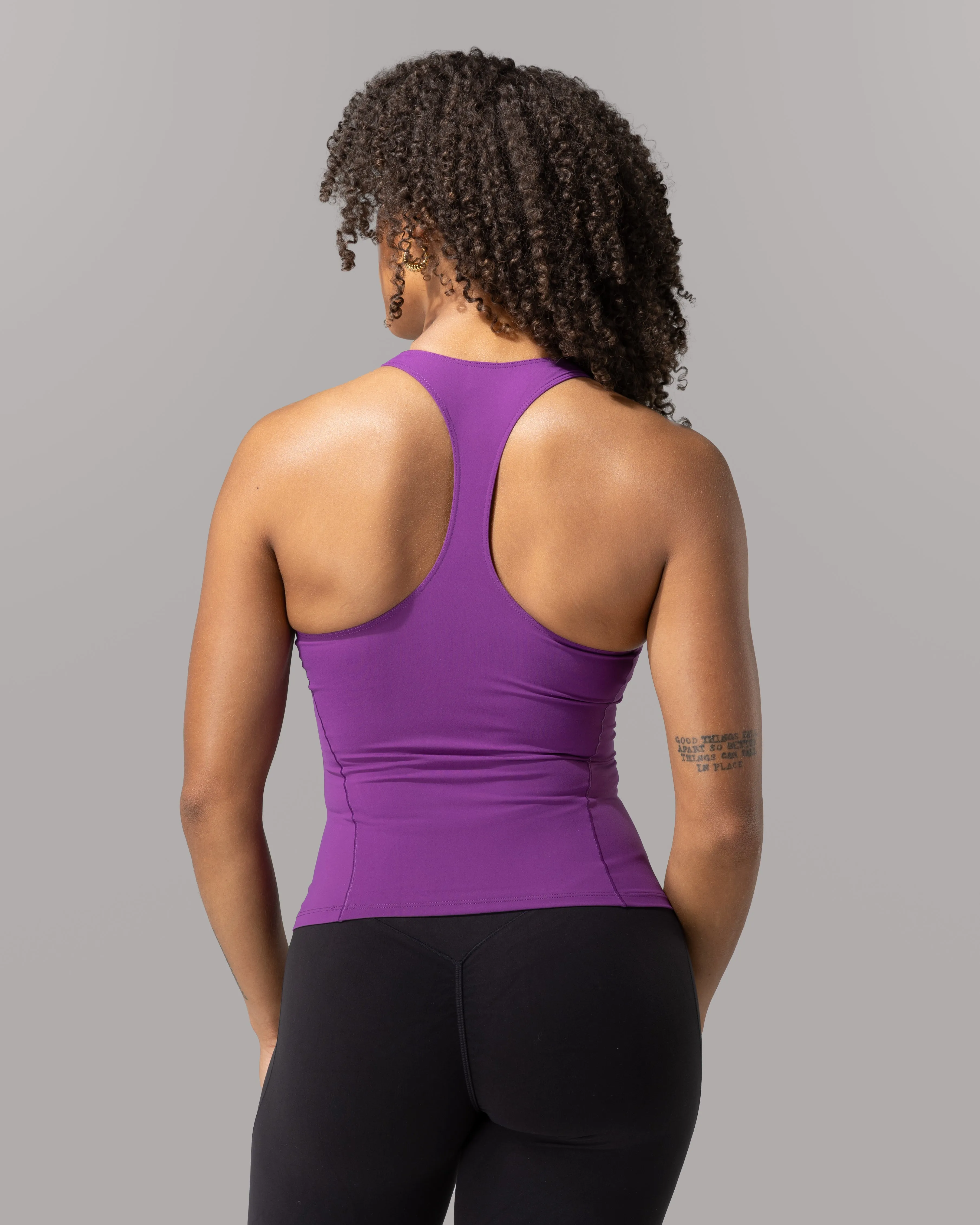 Flex Tank Long - Iris sold by Alphalete product image thumbnail 3
