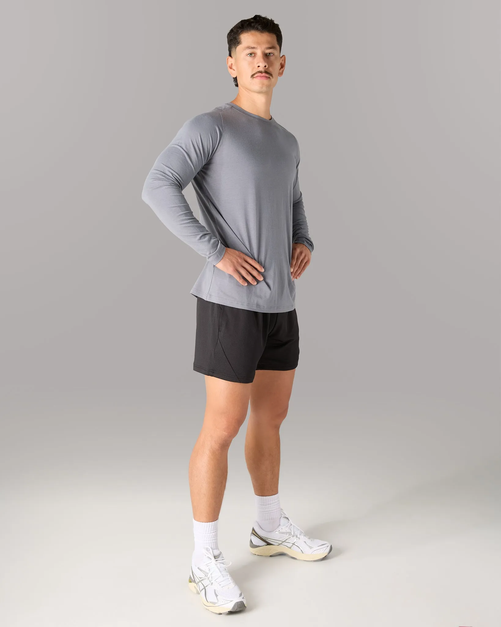 Essential LS Tee - Urban Steel sold by Alphalete product image thumbnail 4