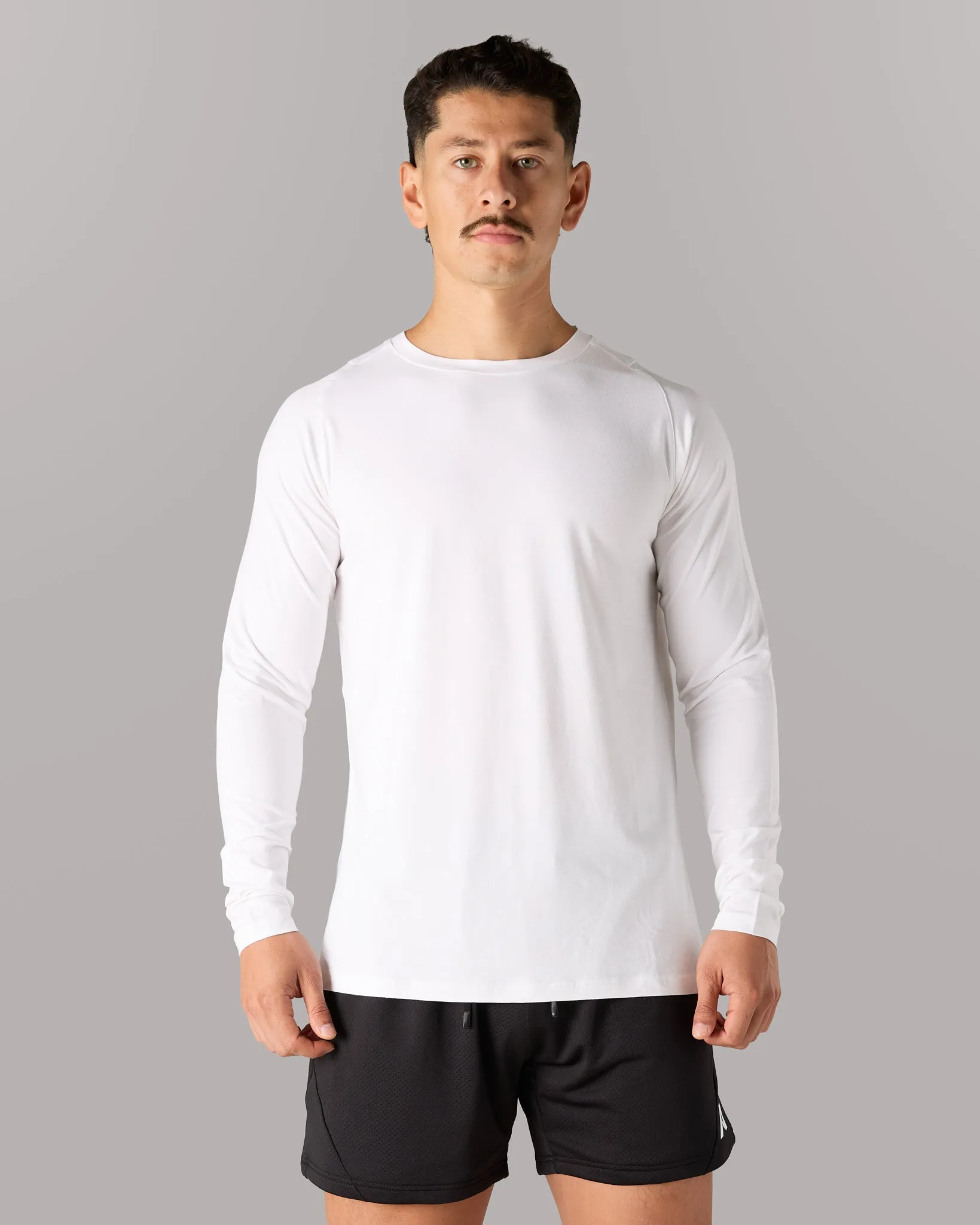 Essential LS Tee - White sold by Alphalete