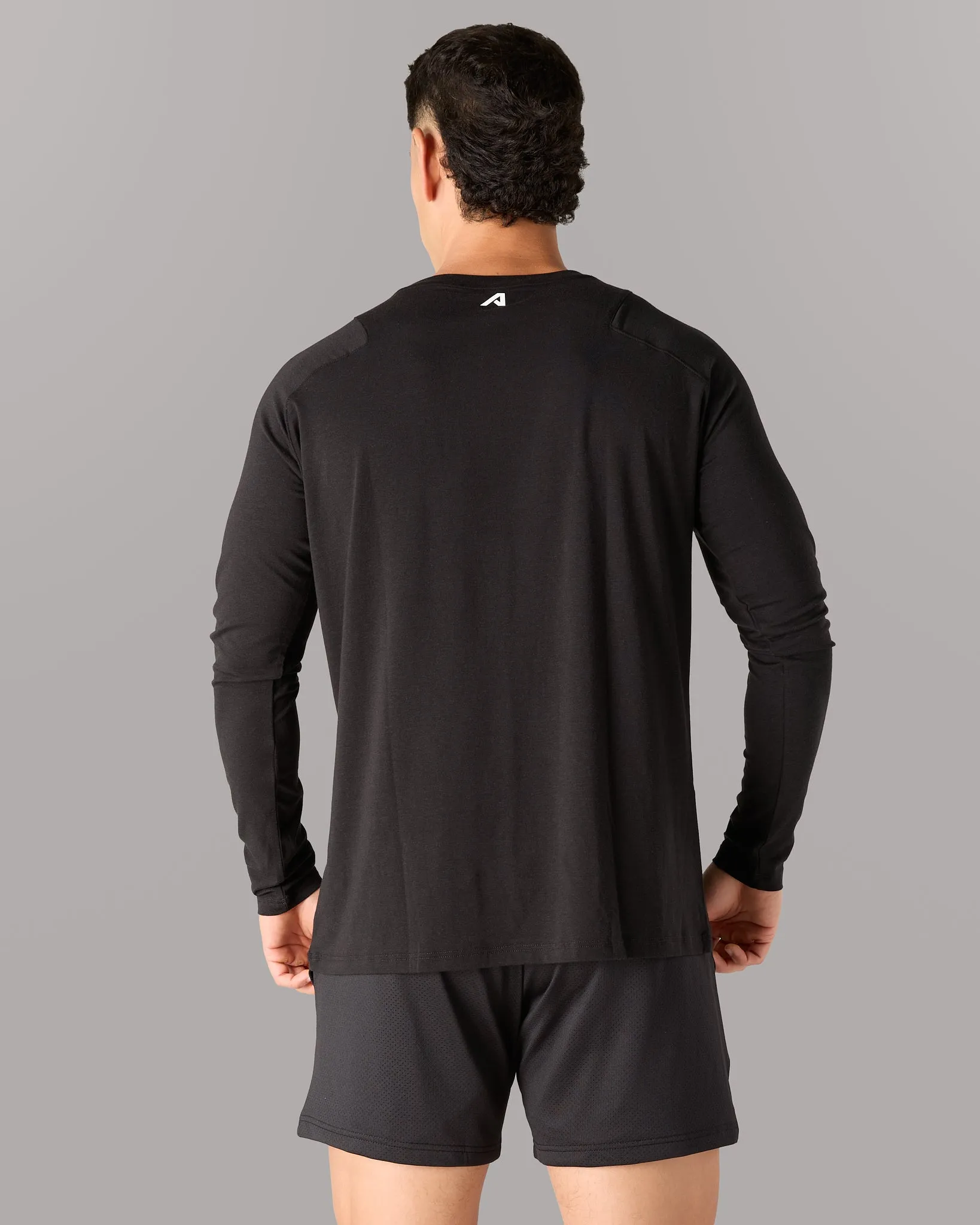 Essential LS Tee - Black sold by Alphalete product image thumbnail 3