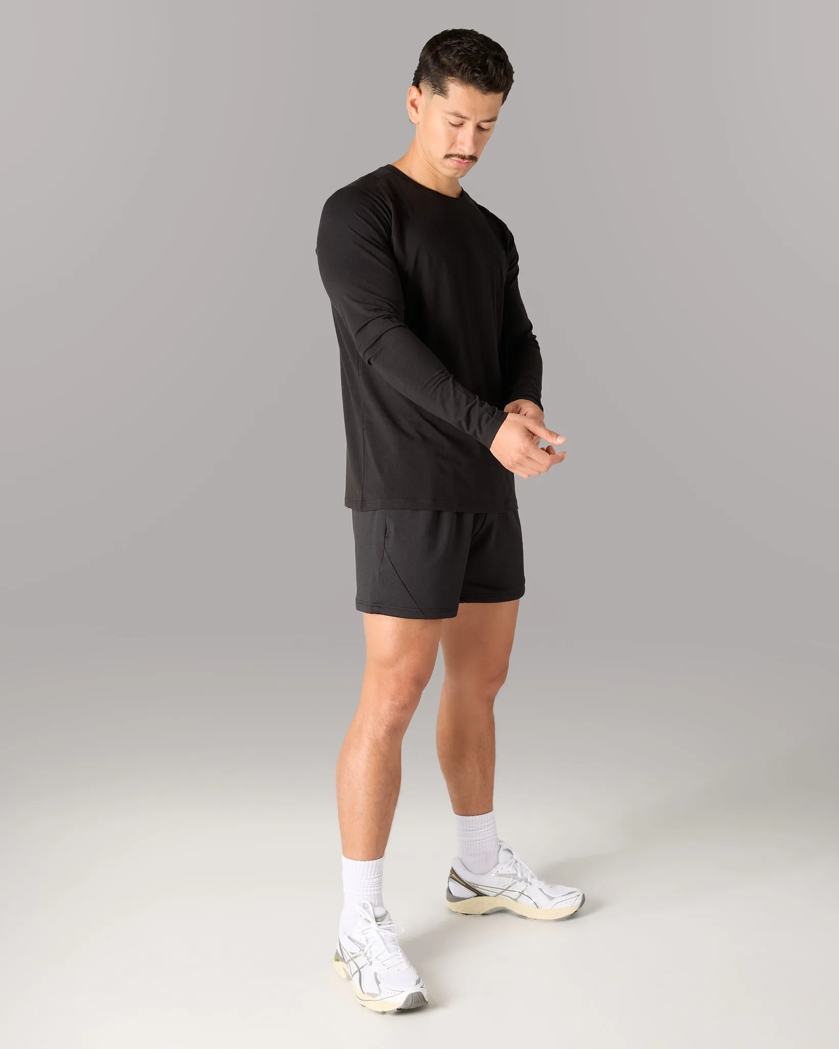 Essential LS Tee - Black sold by Alphalete product image thumbnail 4