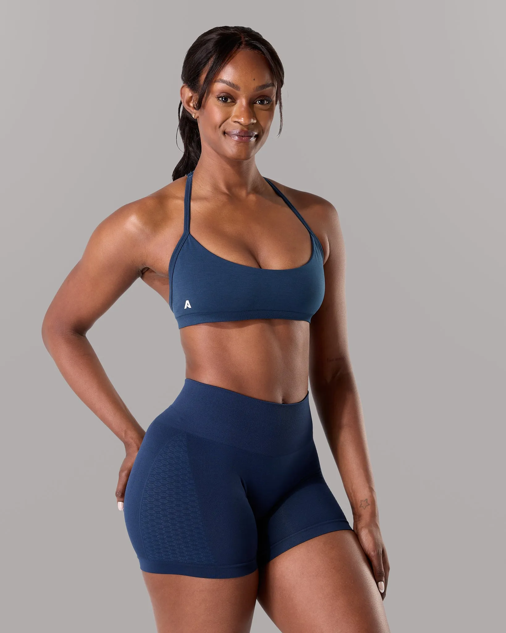 Amplify Minimal Bra - Anchor sold by Alphalete product image thumbnail 3