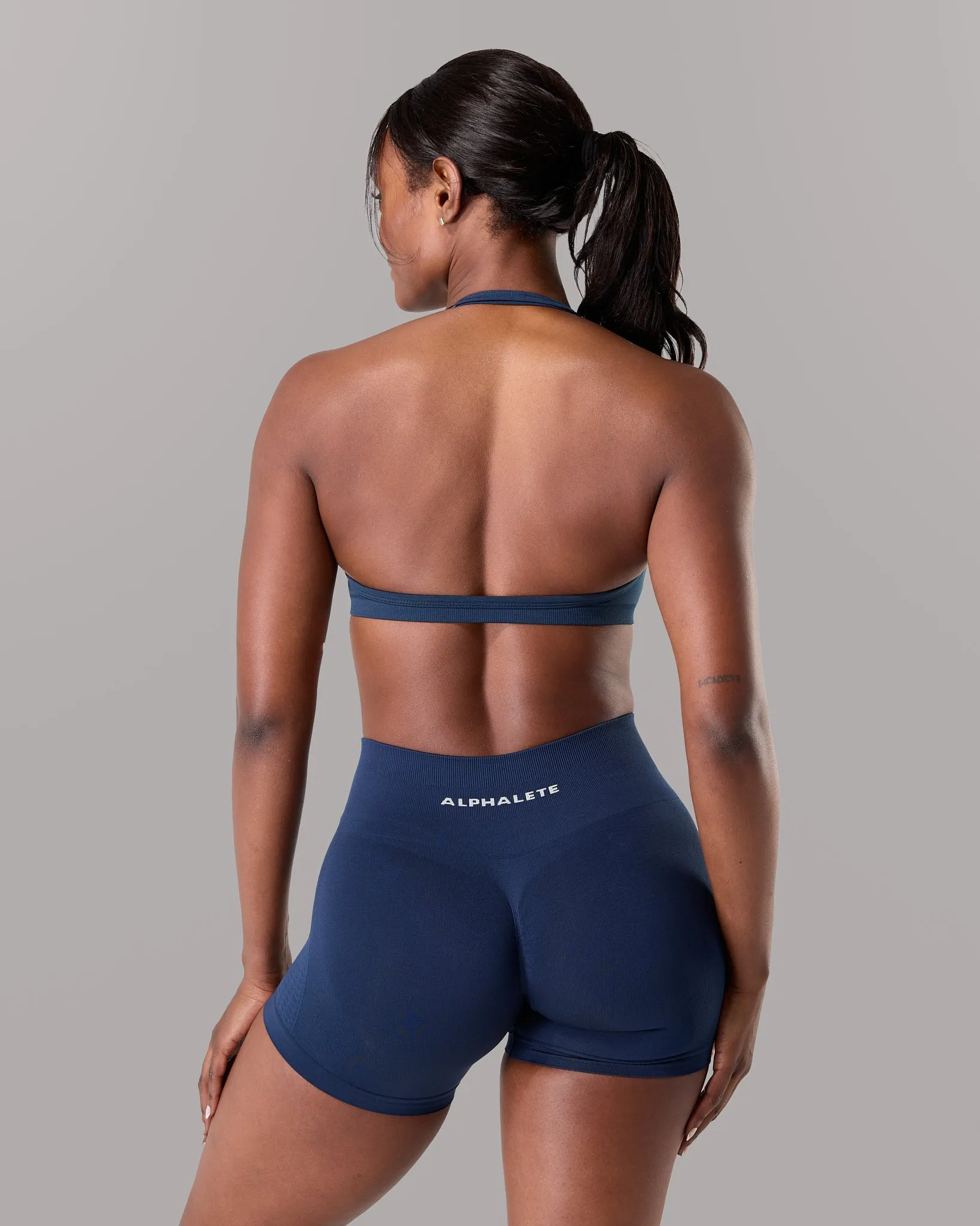Amplify Minimal Bra - Anchor sold by Alphalete product image thumbnail 2