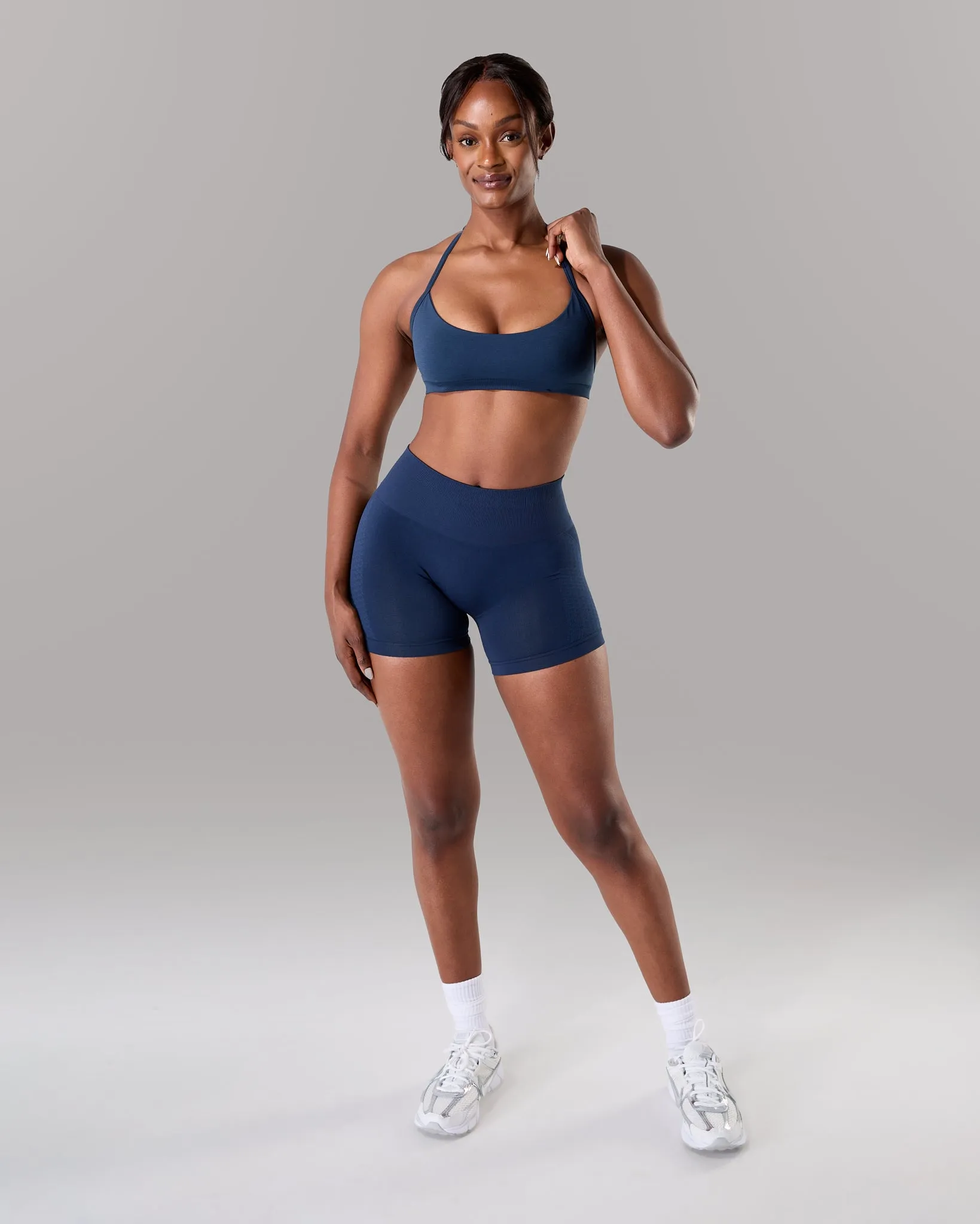 Amplify Minimal Bra - Anchor sold by Alphalete product image thumbnail 4
