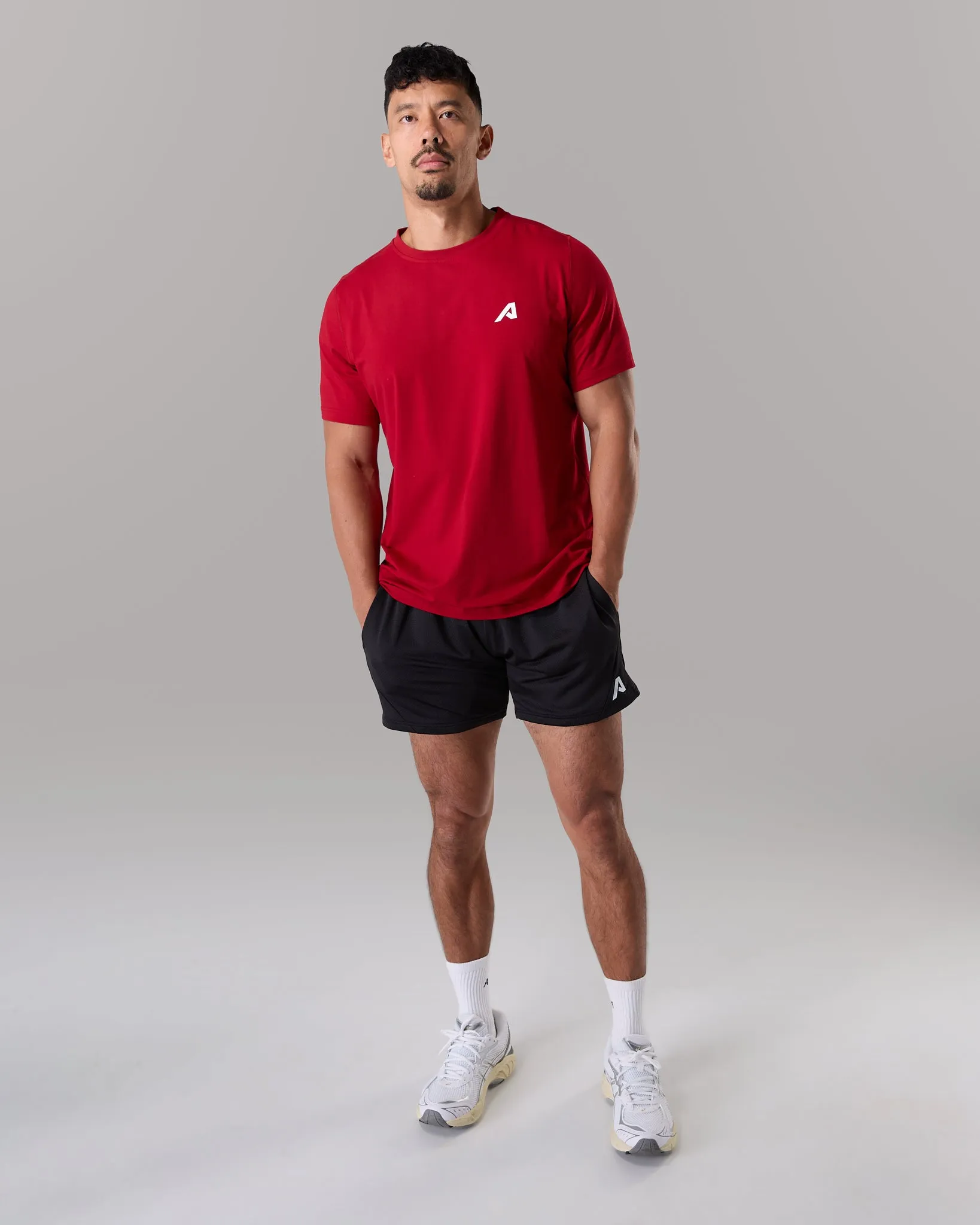 Momentum Tee - Maroon sold by Alphalete product image thumbnail 2