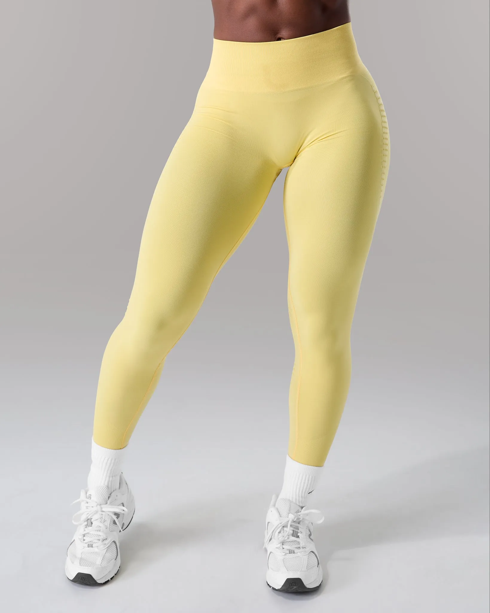 Contour Mid Rise Legging - Canary sold by Alphalete product image thumbnail 3