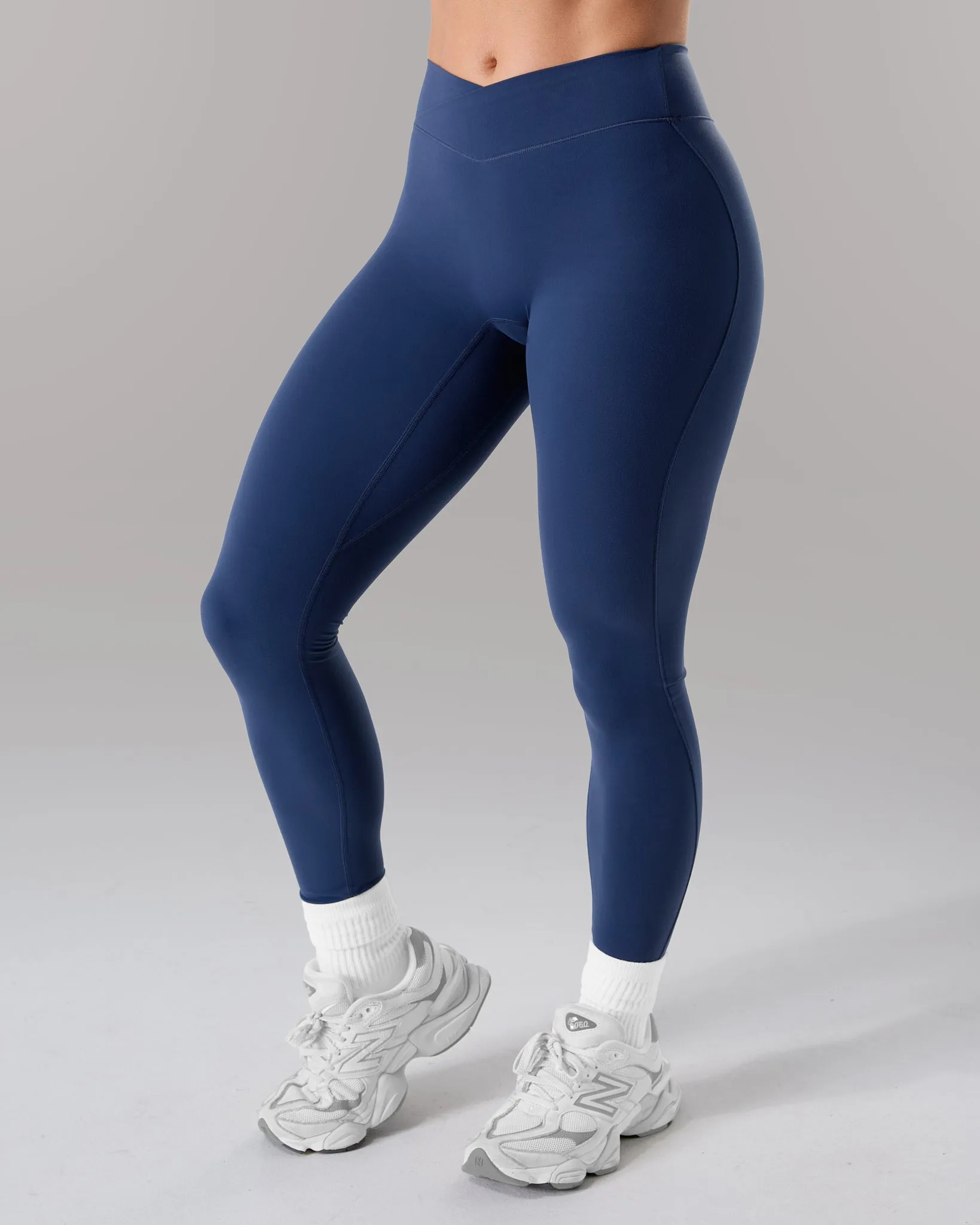 Wrap Mid Rise Legging - Anchor sold by Alphalete product image thumbnail 3