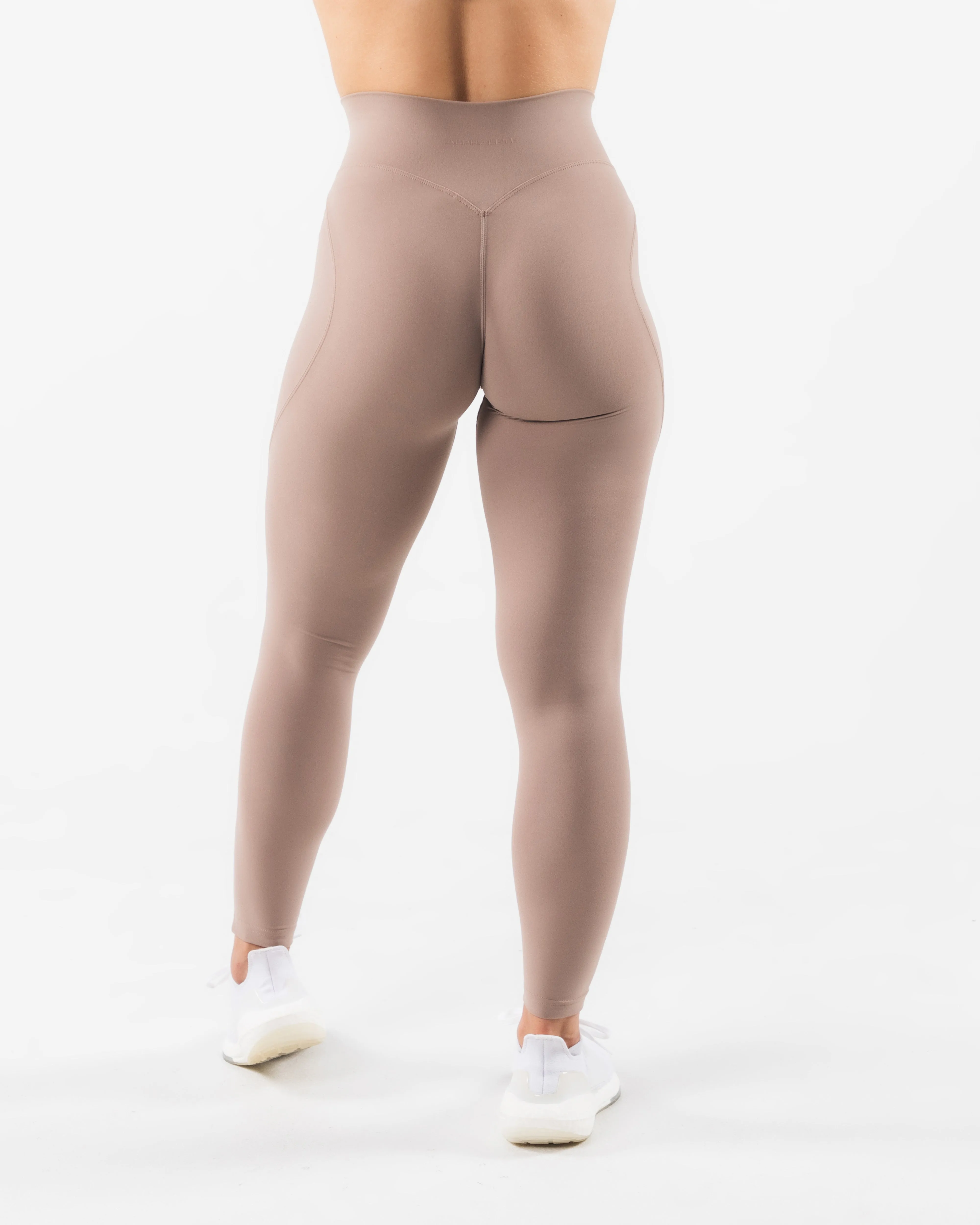 Aura Ultra-High Rise Legging - Sand sold by Alphalete product image thumbnail 4