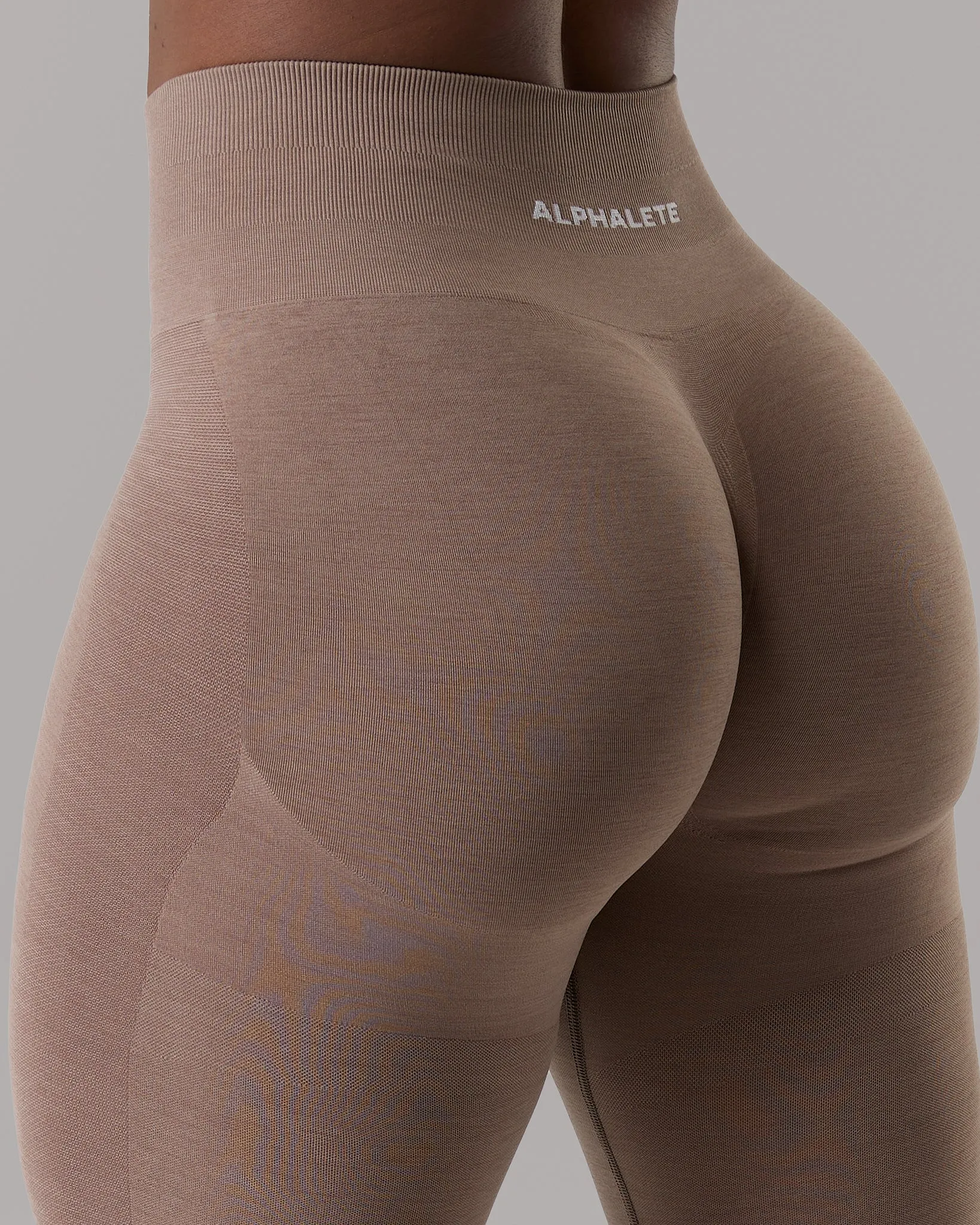 Pump High Rise Legging - Mocha sold by Alphalete product image thumbnail 5