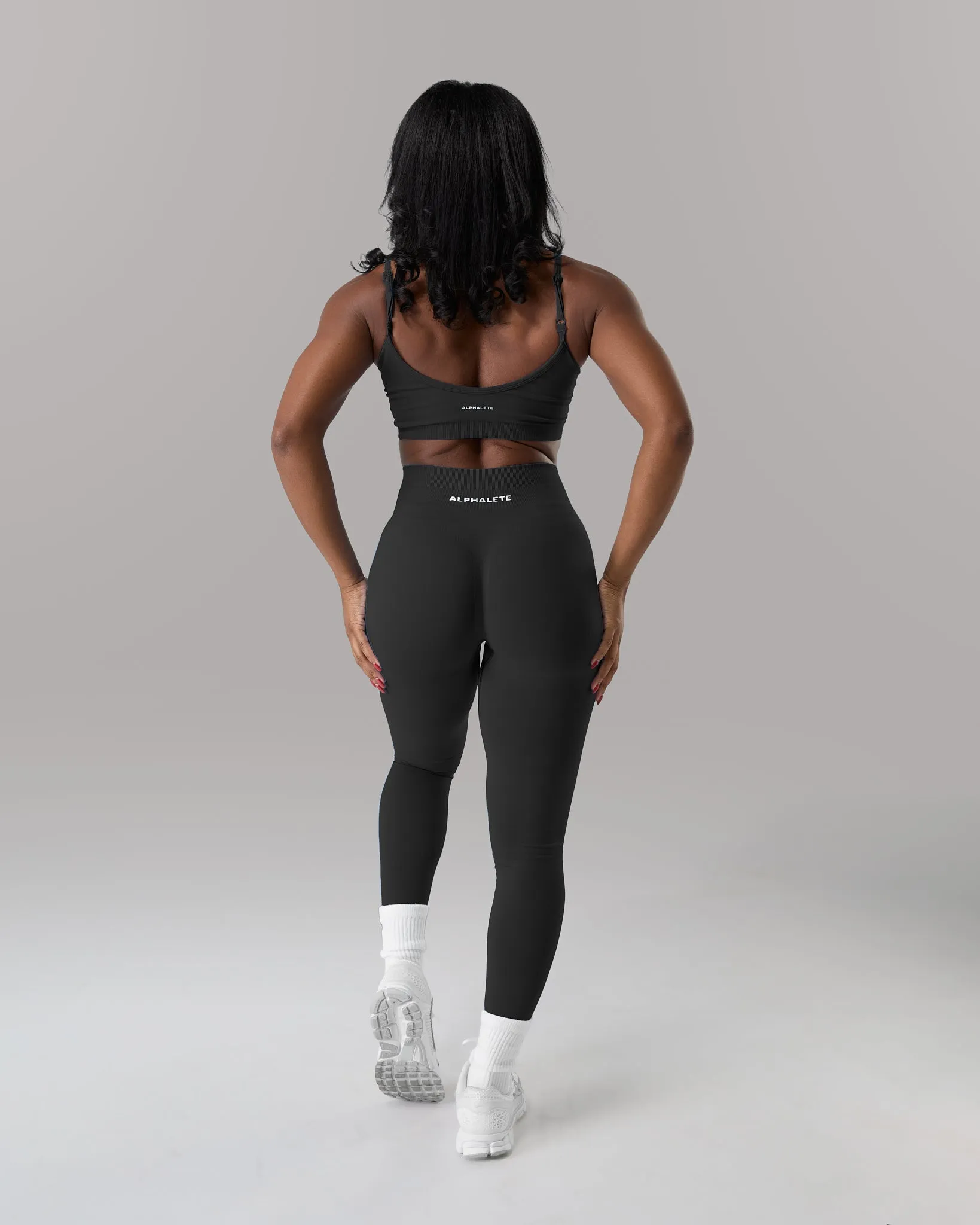 Pump High Rise Legging - Black sold by Alphalete product image thumbnail 4