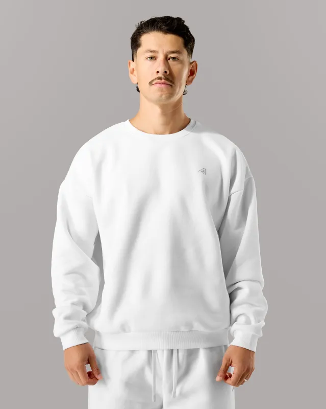 Staple Crewneck - White sold by Alphalete